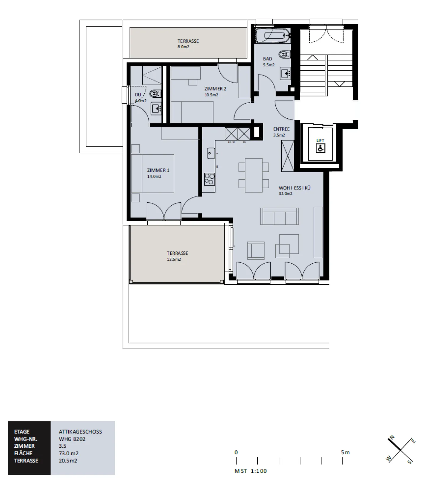 La tua nuova casa ti aspetta: Moderni appartamenti di nuova costruzione a Embrach con ampi posti a sedere in giardino o balconi - Foto 6 di 8