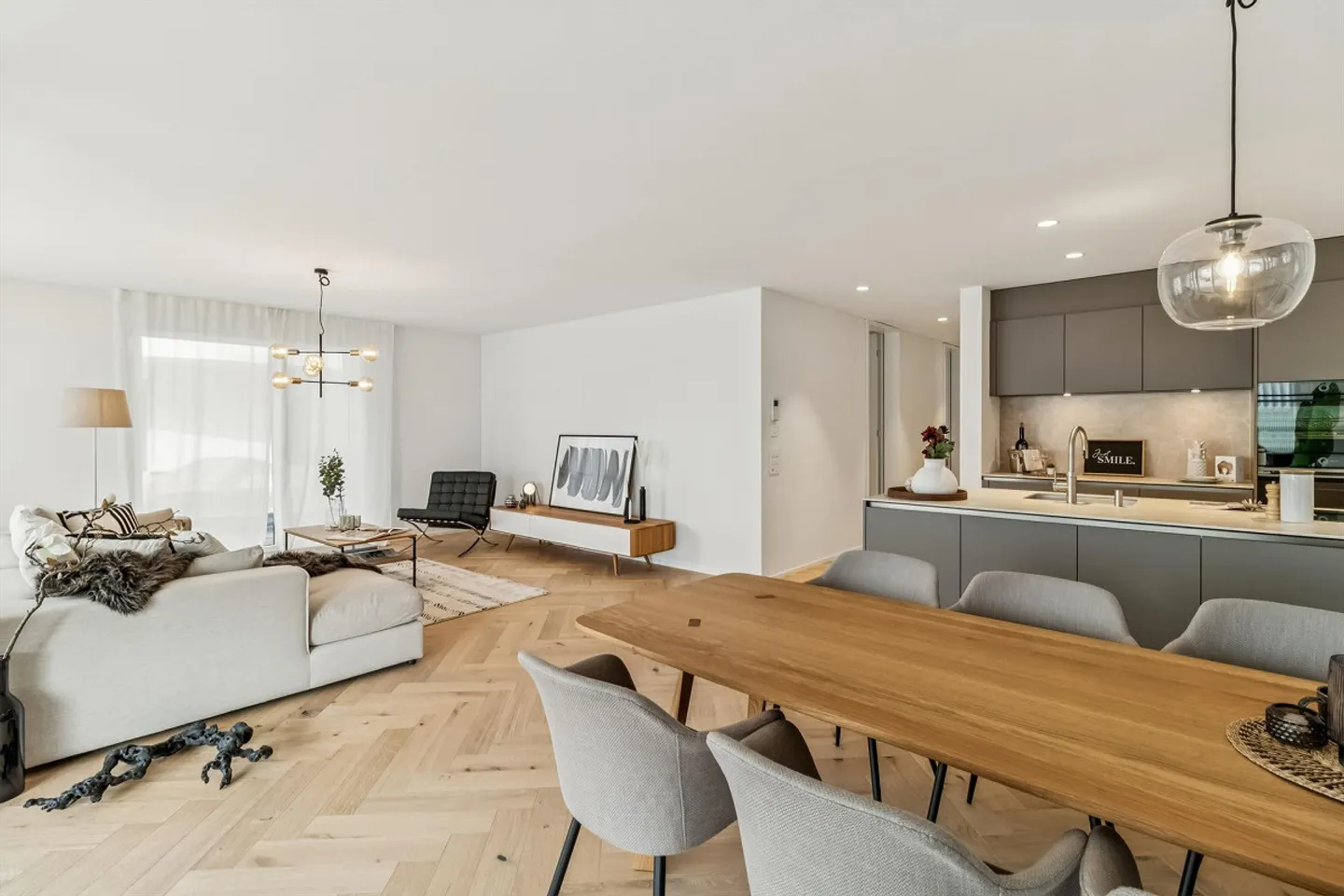 5.5-Room Apartment - New Construction Project AEON - Photo 3 of 6