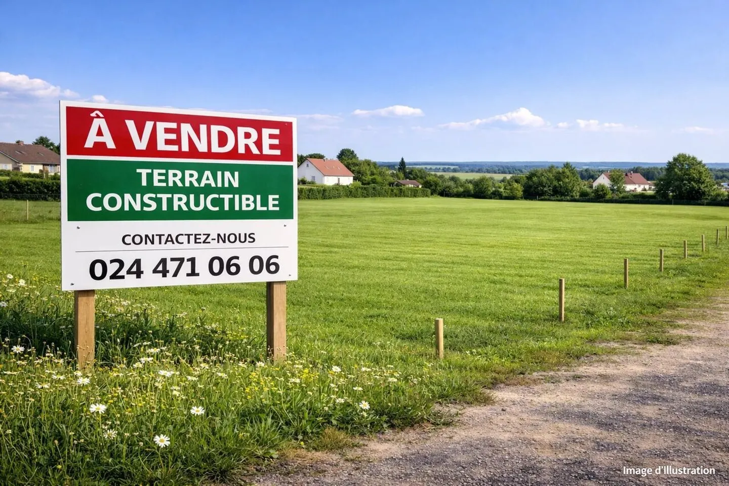 Baugrundstück mit Panoramablick - Foto 1 von 2