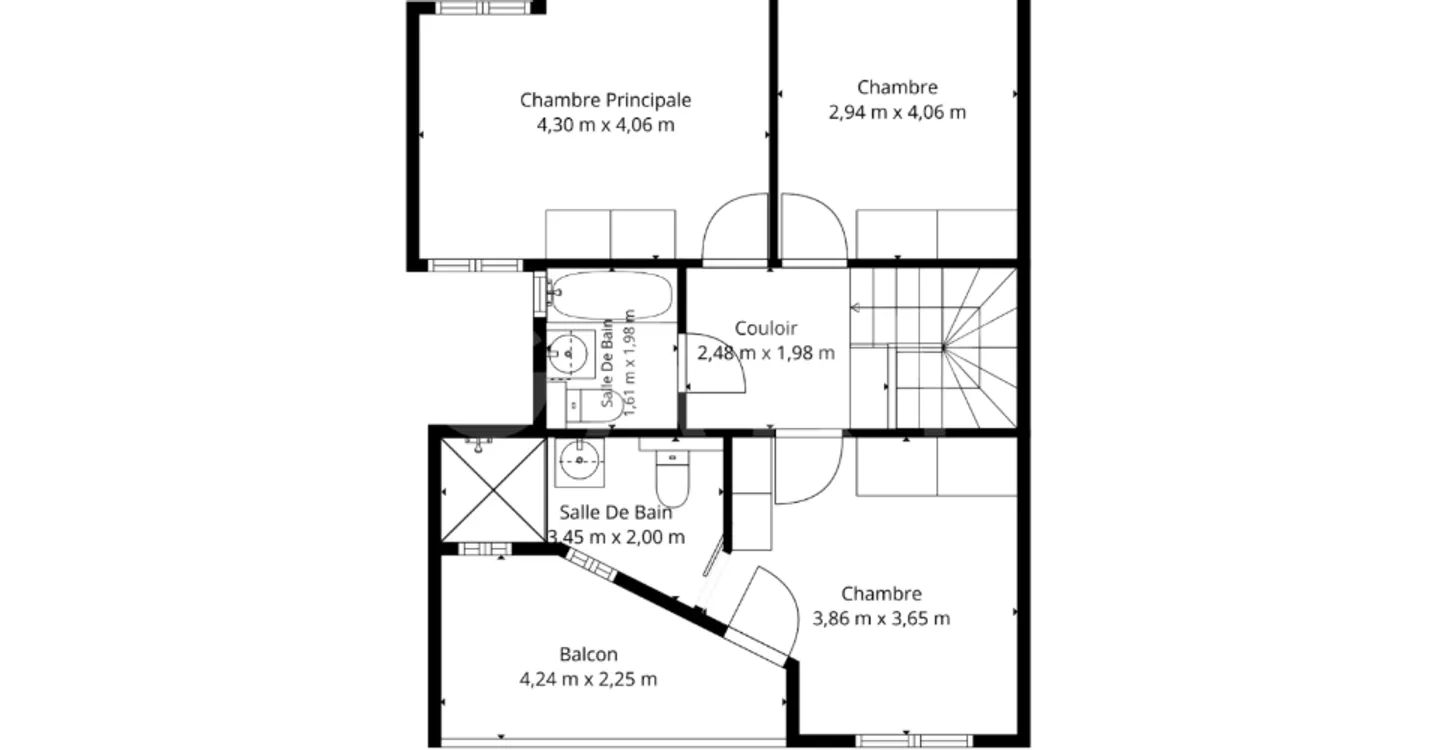 Family house with gable and garden - Photo 12 of 12