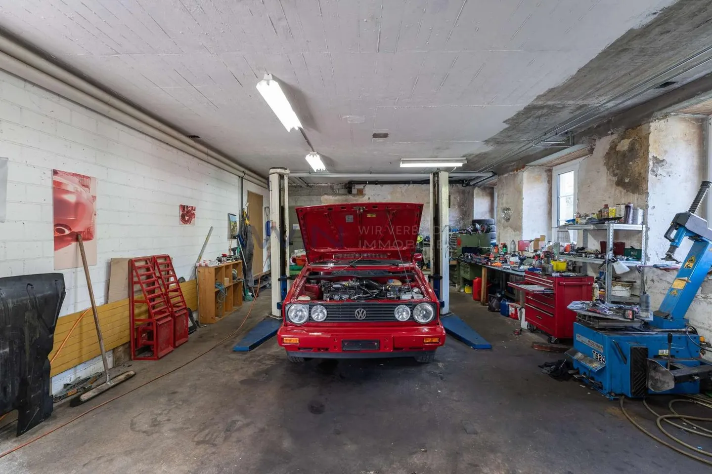 Autowerkstatt mit Gemütlicher Wohnung - Foto 2 von 7
