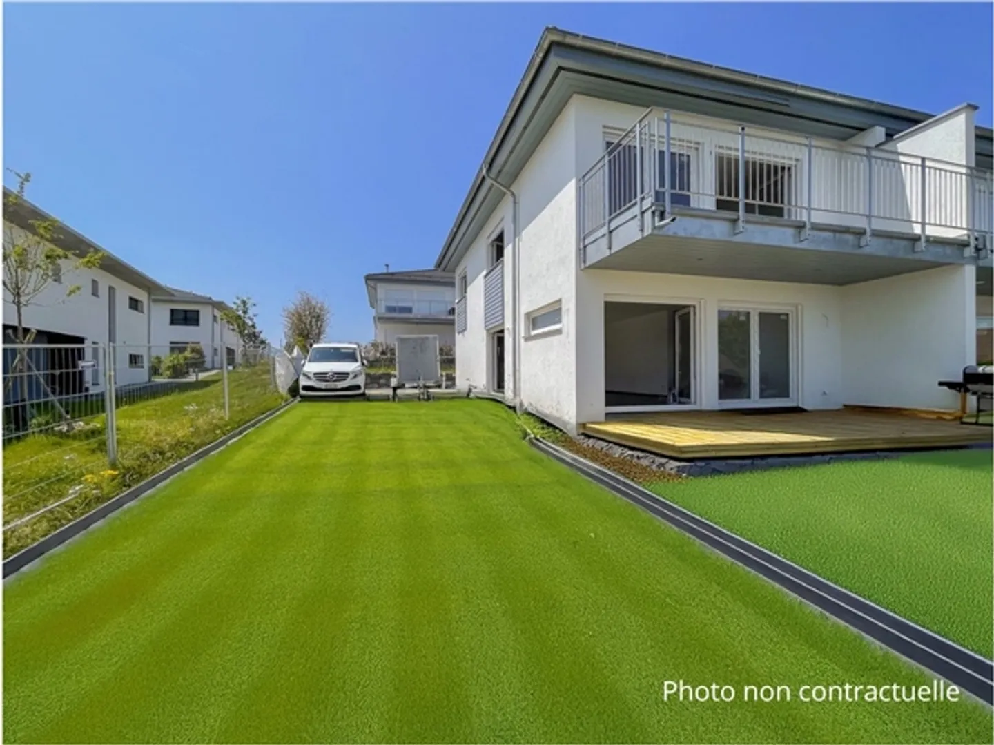 Lumière, jardin et vue sur le lac ? Villa familiale à Écublens - Photo 2 sur 13