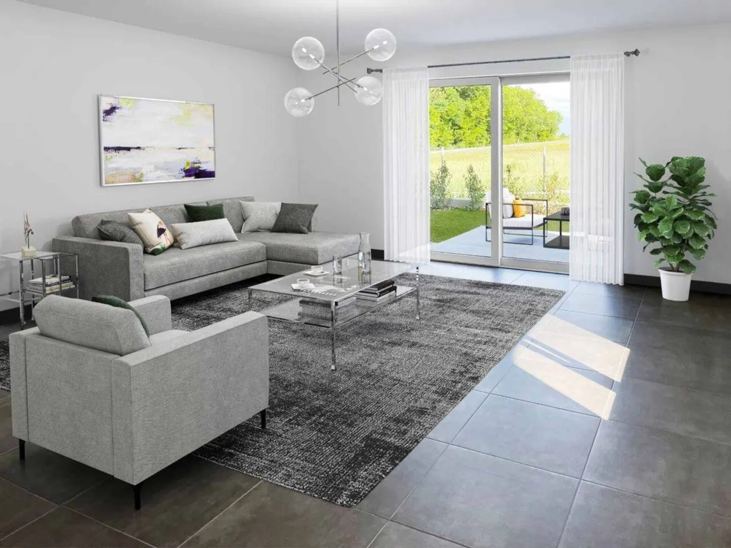 Semi-Detached Villa with 6.5 Rooms and Garden 368m2 - Photo 4 of 7