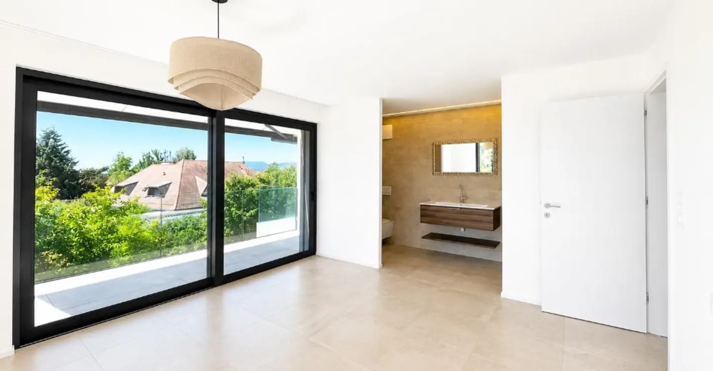 Modernes Apartment am Genfersee - Foto 3 von 9