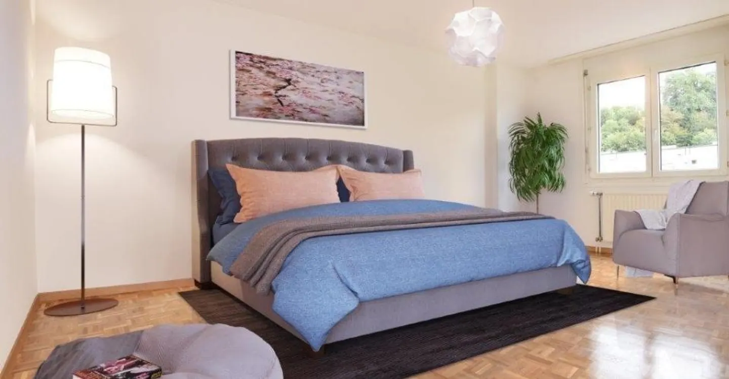 Quartier Valentin, schöne 2-Zimmer-Wohnung im 3. Stock - Foto 4 von 5