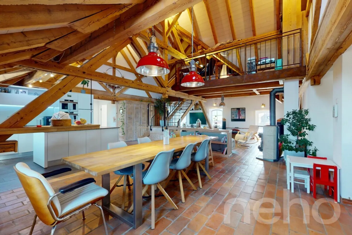 Ein Loft unter den Dächern! Unvergleichlich charmantes Duplex - Foto 3 von 13