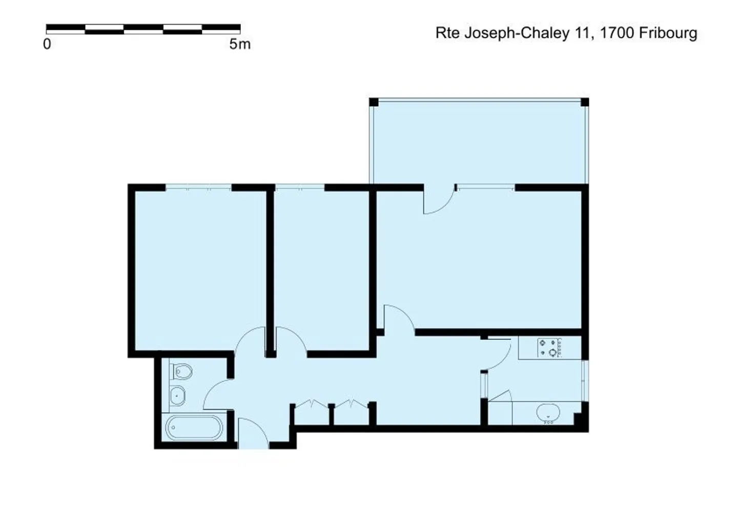 In affitto senza deposito - Appartamento con vista - Foto 2 di 7