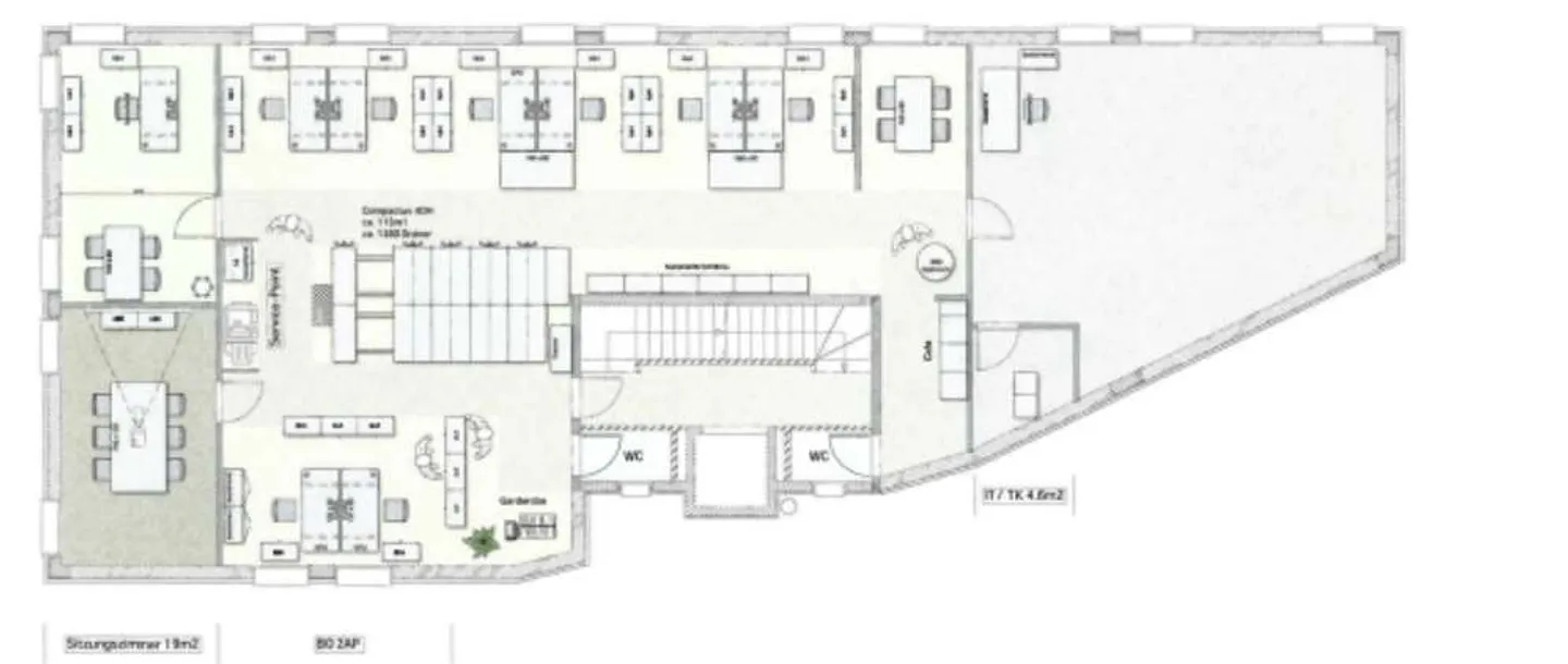 Büro-/Gewerbefläche in Mezzovico zu vermieten - Photo 5 of 5