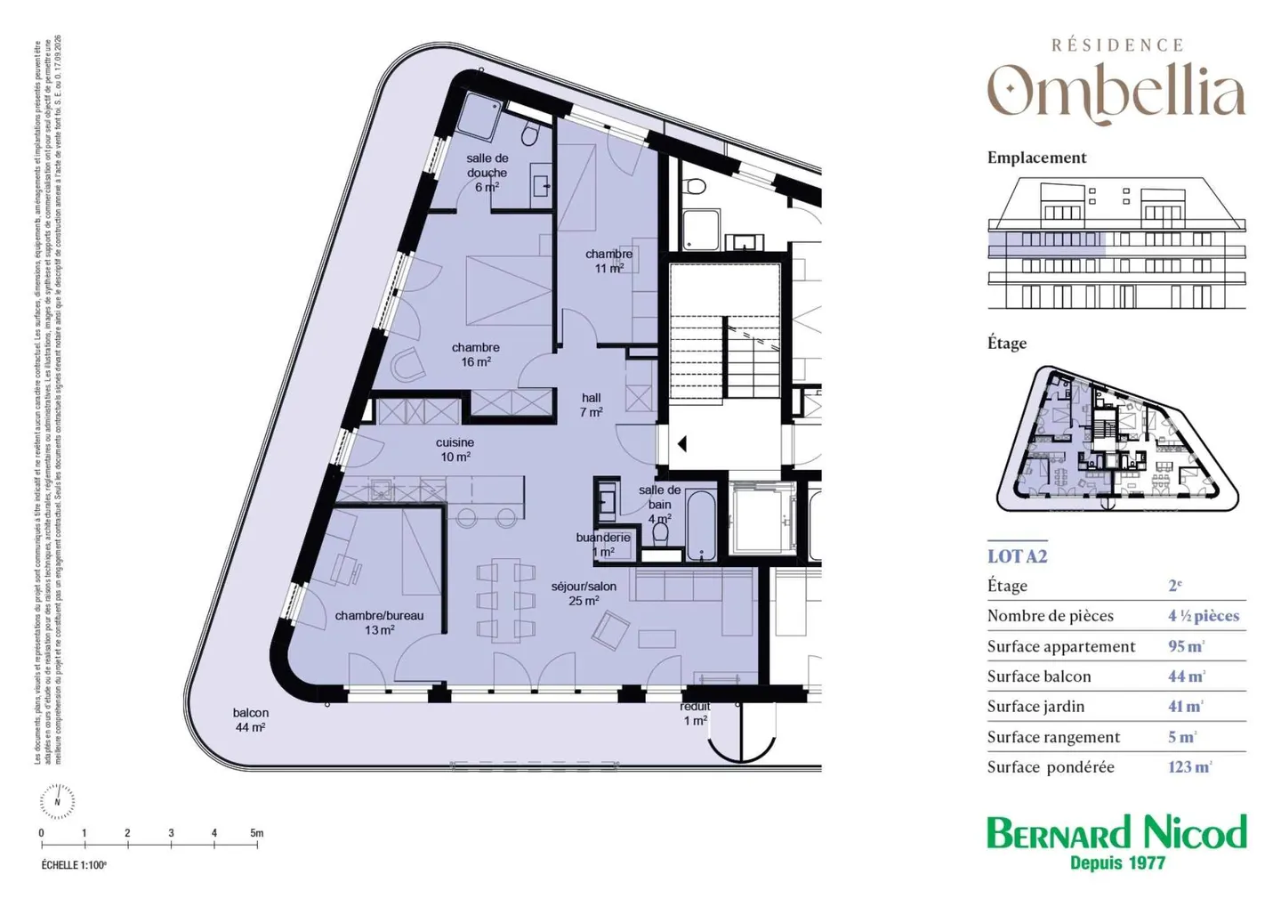 Appartamento nuovo di 4,5 locali al 2° piano con balcone e giardino privato - Foto 2 di 6