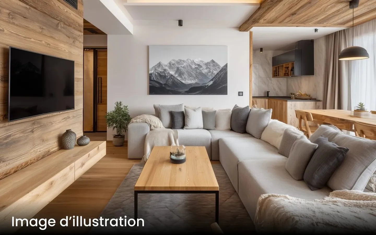Duplex semi-detached chalet with generous outdoor space - Photo 1 of 3