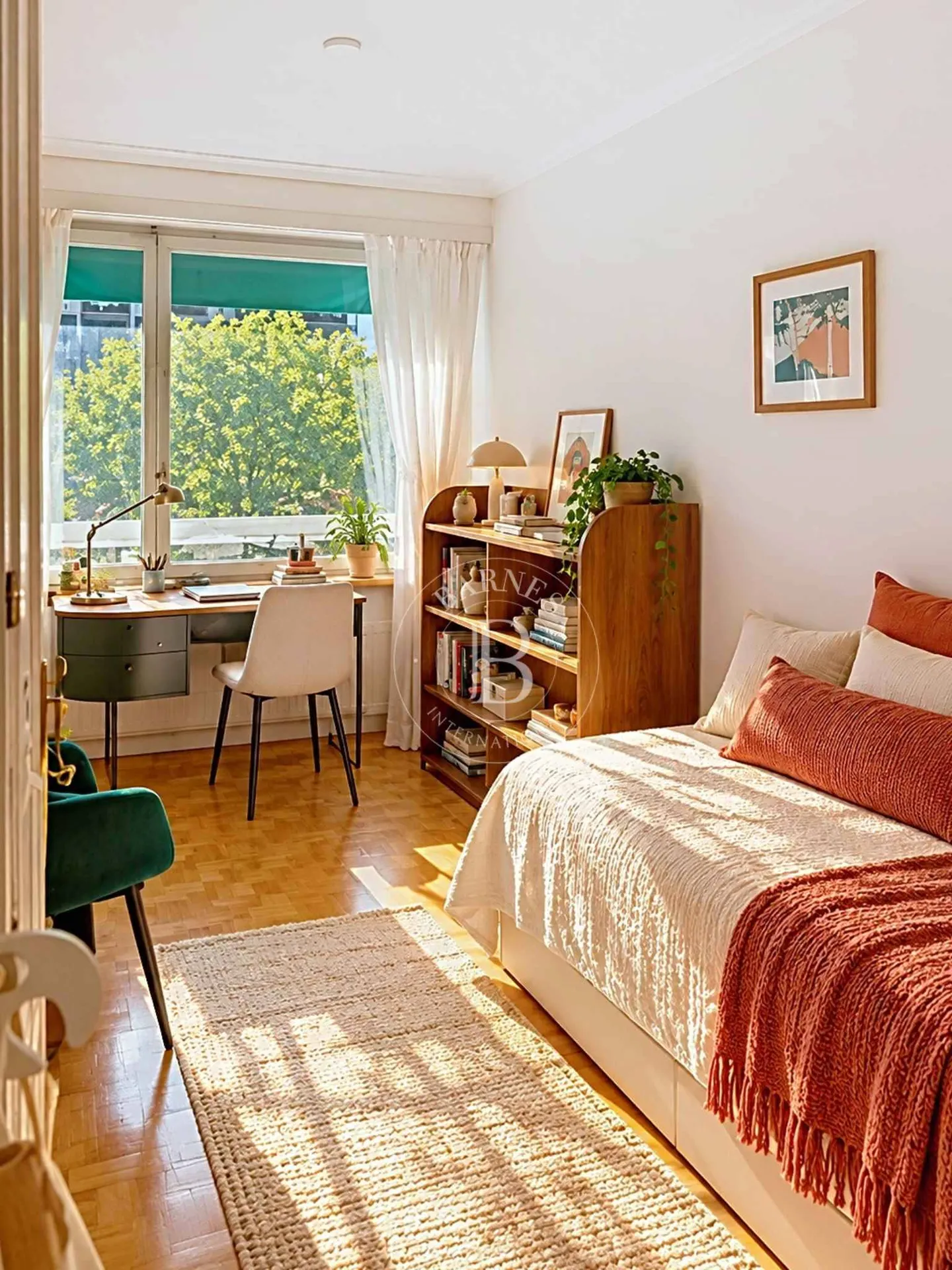 Schöne 4-Zimmer-Wohnung in hoher Etage im Herzen von Champel - Foto 7 von 10