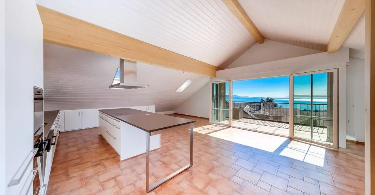 Attique avec calme et vue splendide à Belmont-sur-Lausanne - Foto 7 di 12
