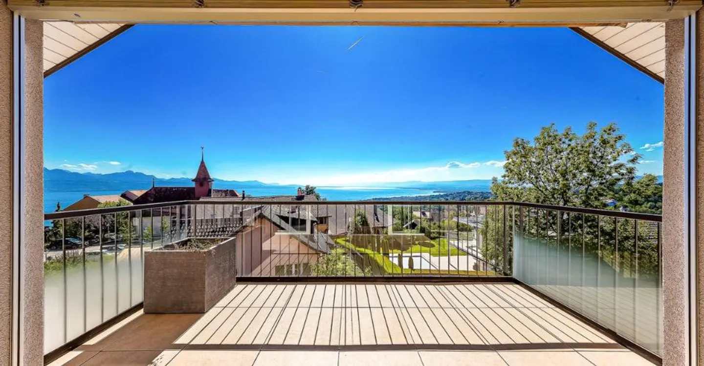 Attique avec calme et vue splendide à Belmont-sur-Lausanne - Foto 12 di 12