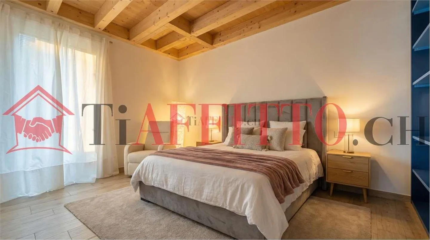 Elegante 5-Zimmer-Wohnung in Brè - Foto 3 von 13