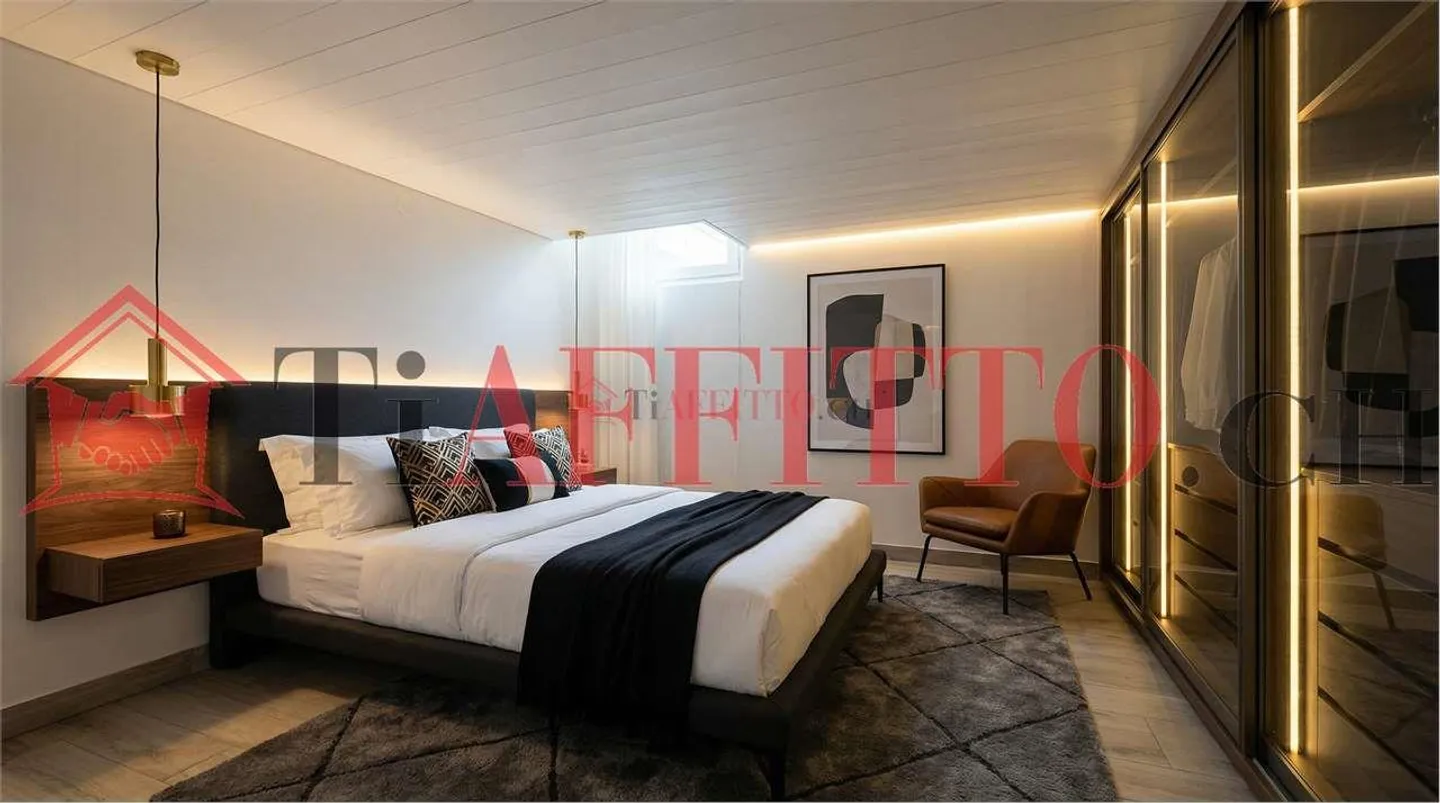 Elegante 5-Zimmer-Wohnung in Brè - Foto 5 von 13