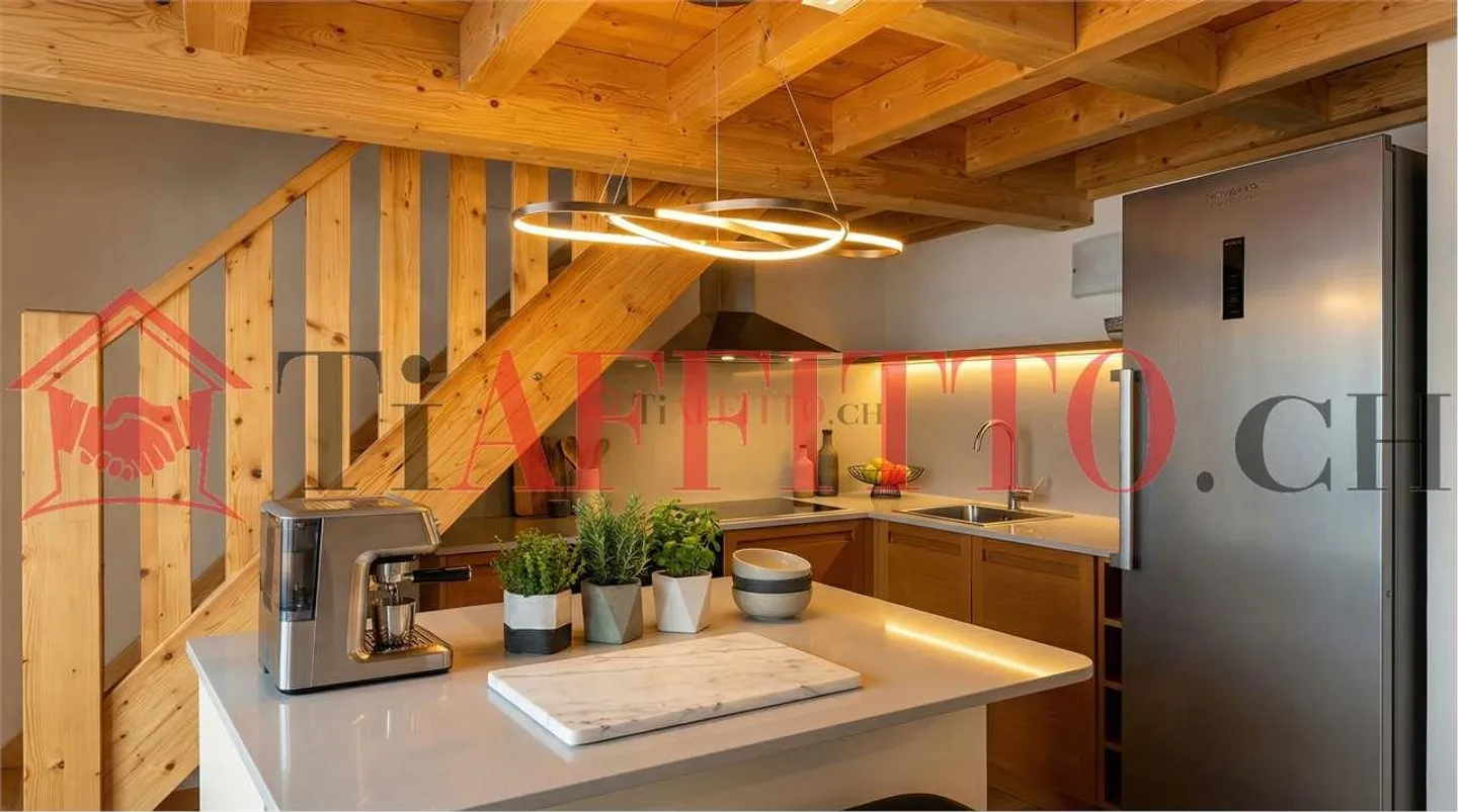 Elegante 5-Zimmer-Wohnung in Brè - Foto 8 von 13