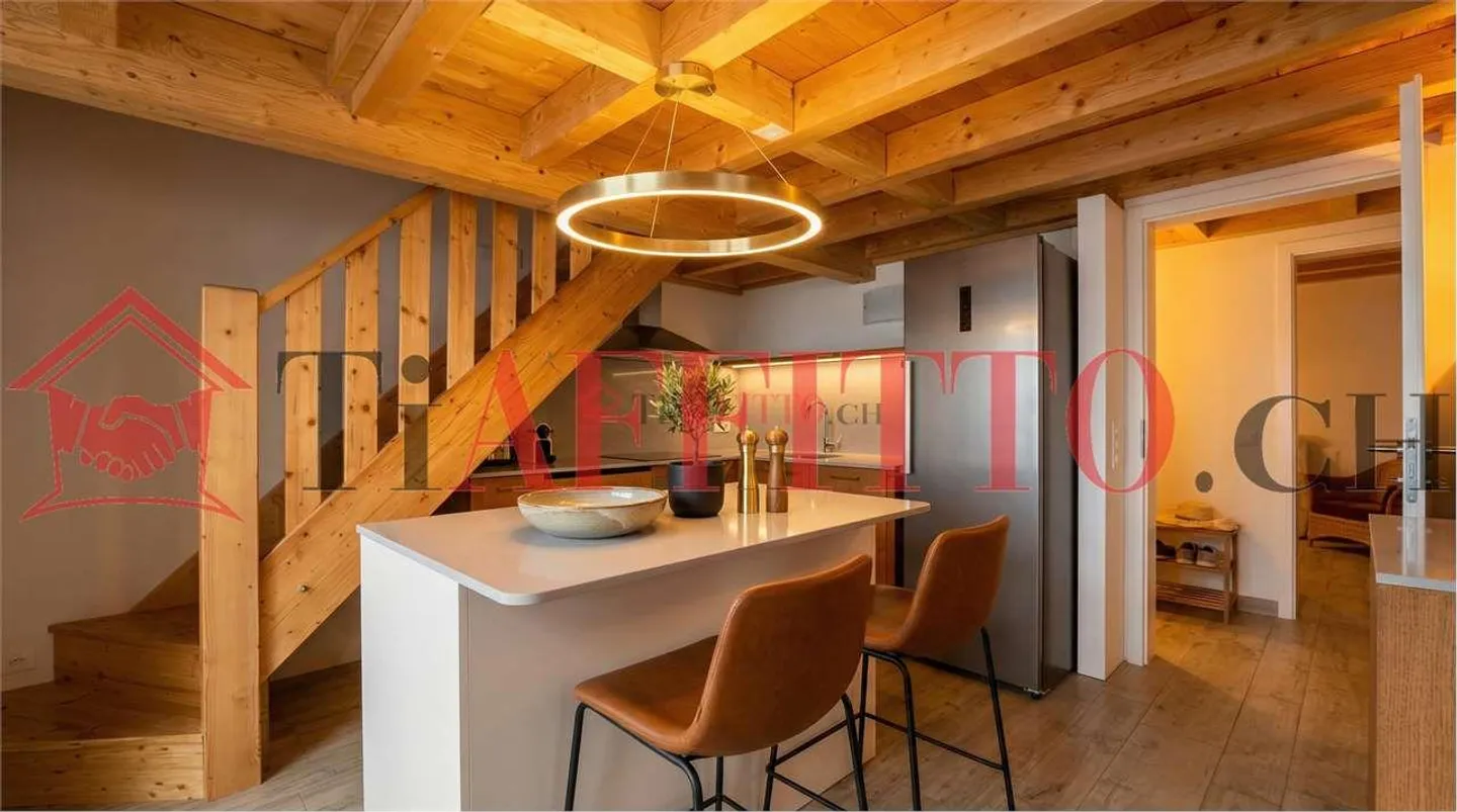 Elegante 5-Zimmer-Wohnung in Brè - Foto 9 von 13