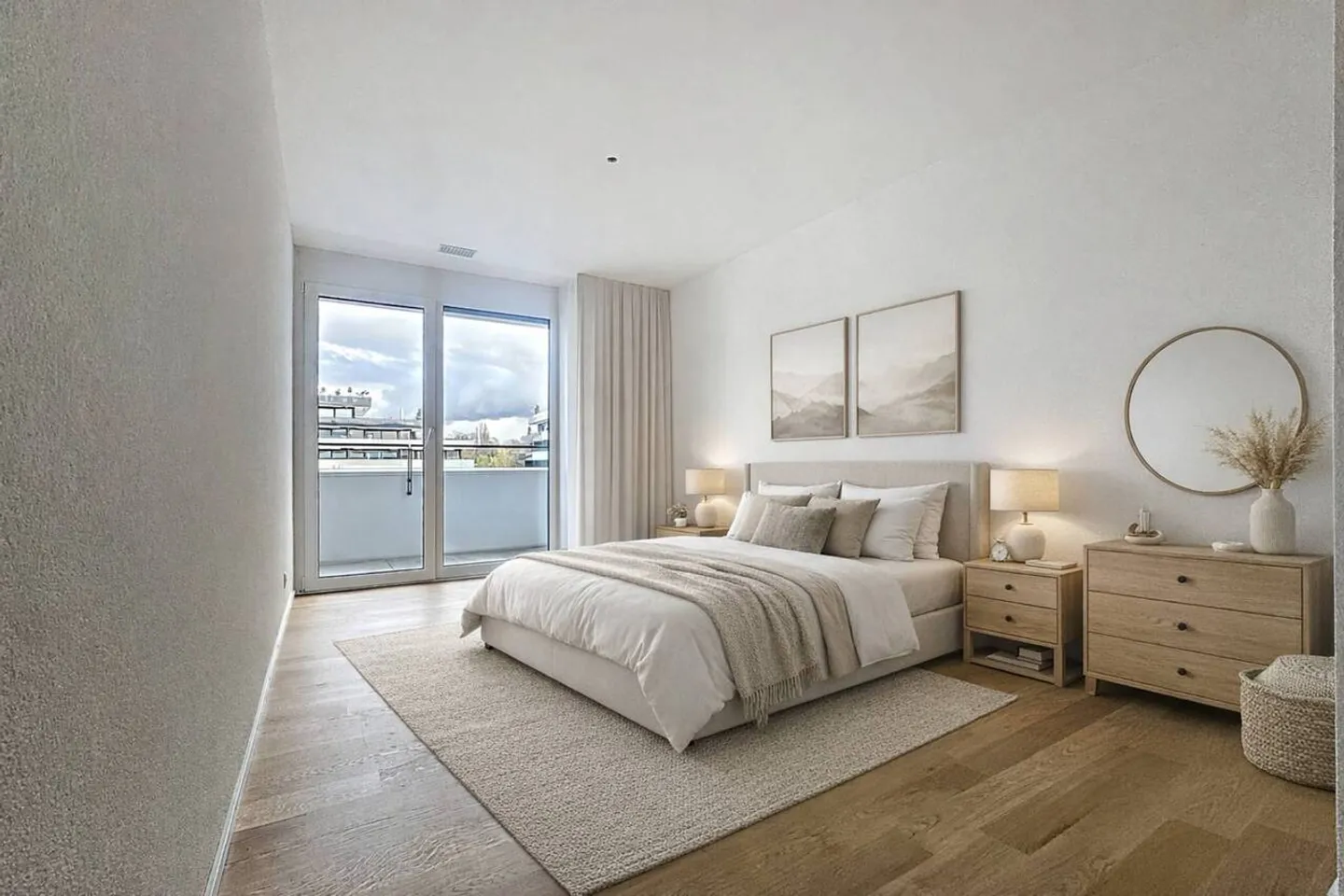 Apartment with 4.5 rooms and covered balconies - Photo 3 of 12