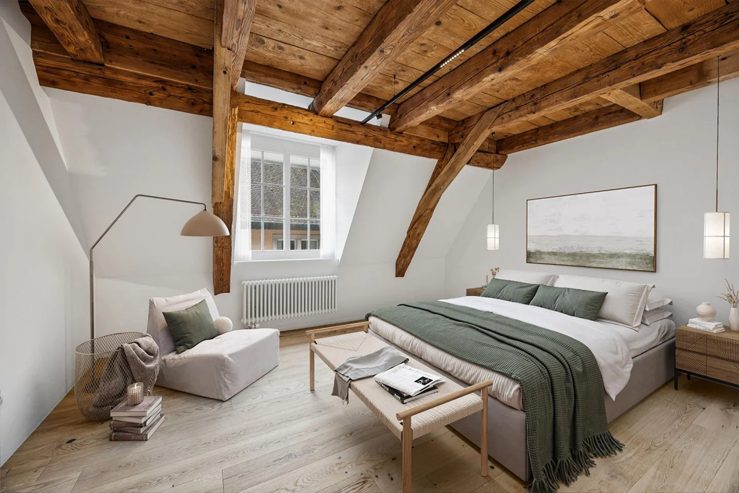 Stilvolles Apartment in Bremgarten - Foto 4 von 10