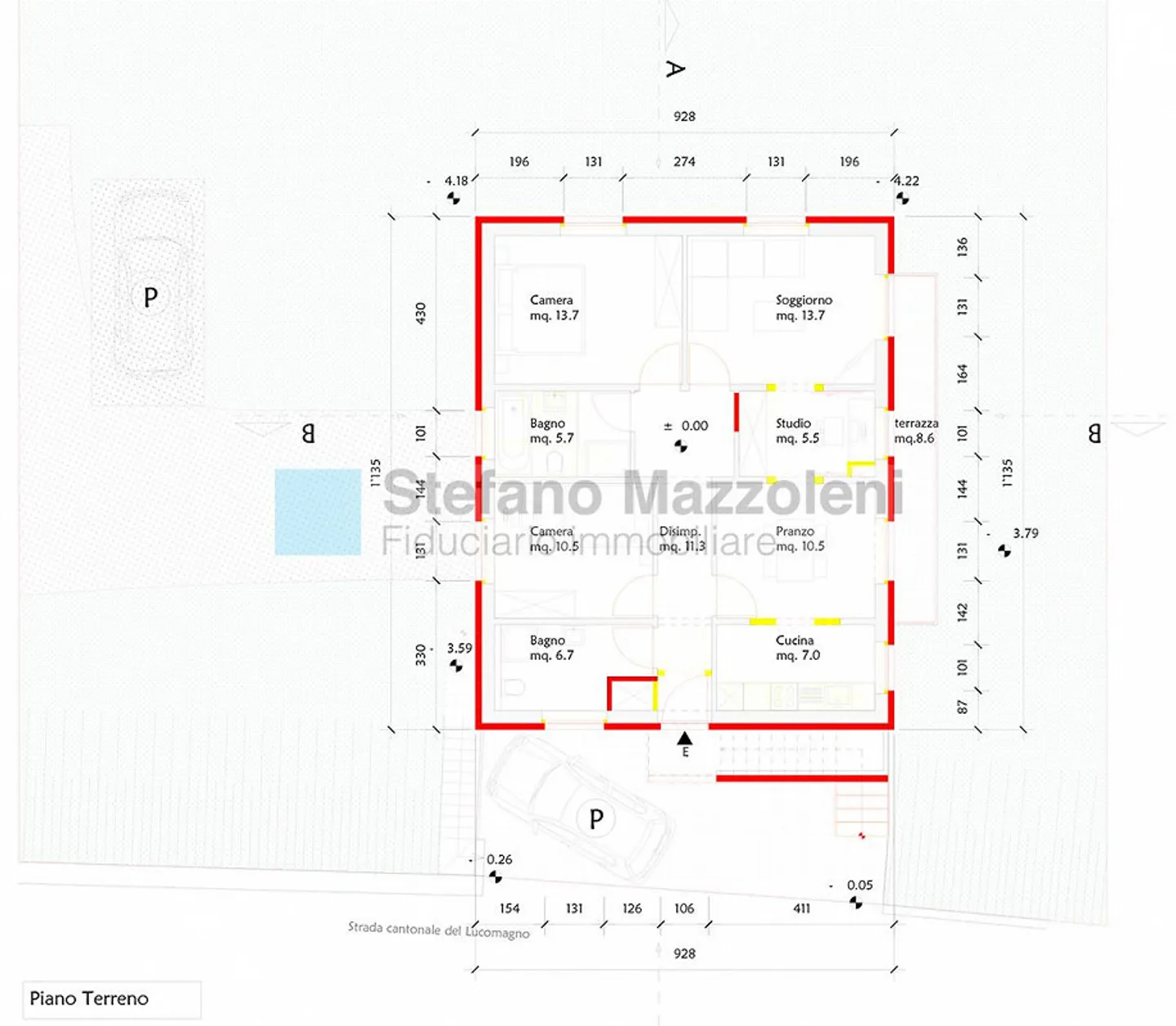 OLIVONE - Doppelhaushälfte zu renovieren - Foto 7 von 8