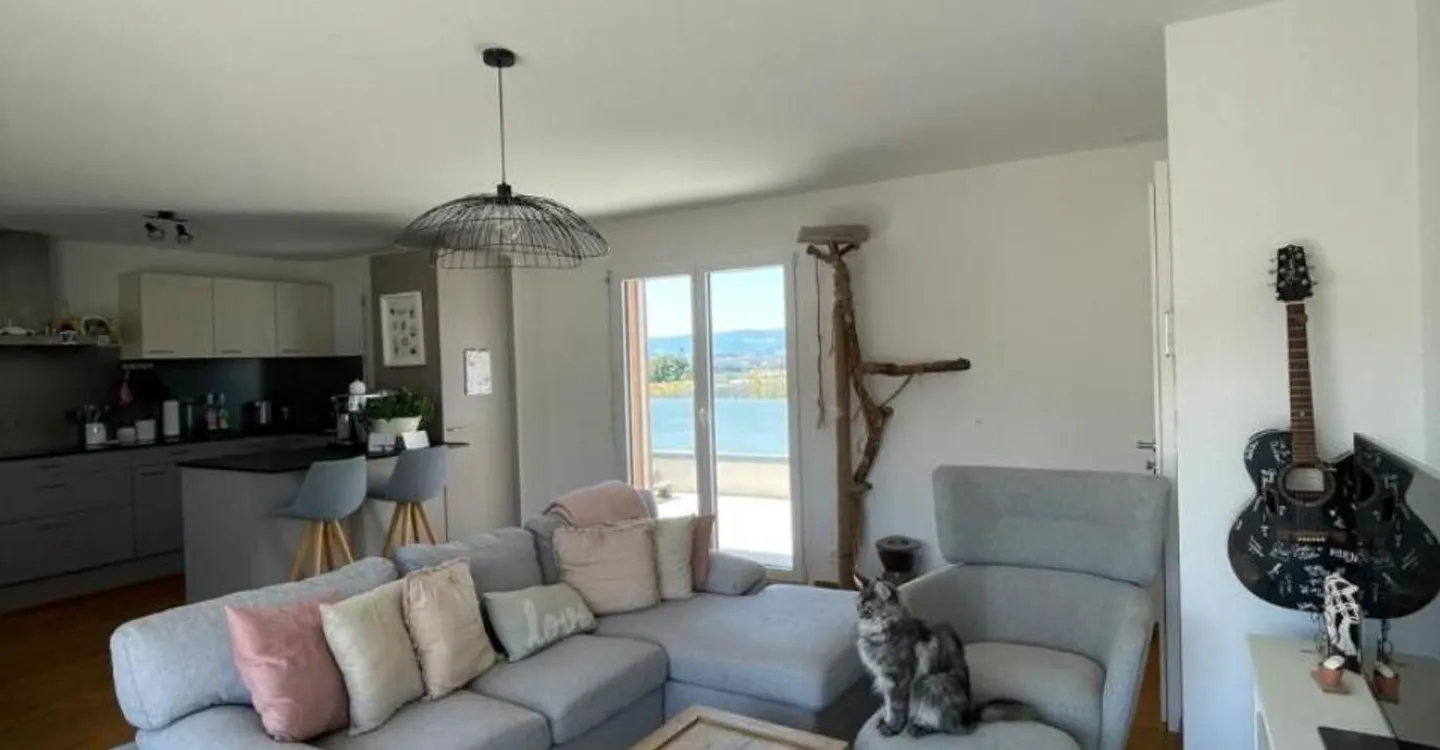Magnificent spacious and bright apartment for rent in Avenches - Photo 2 of 10