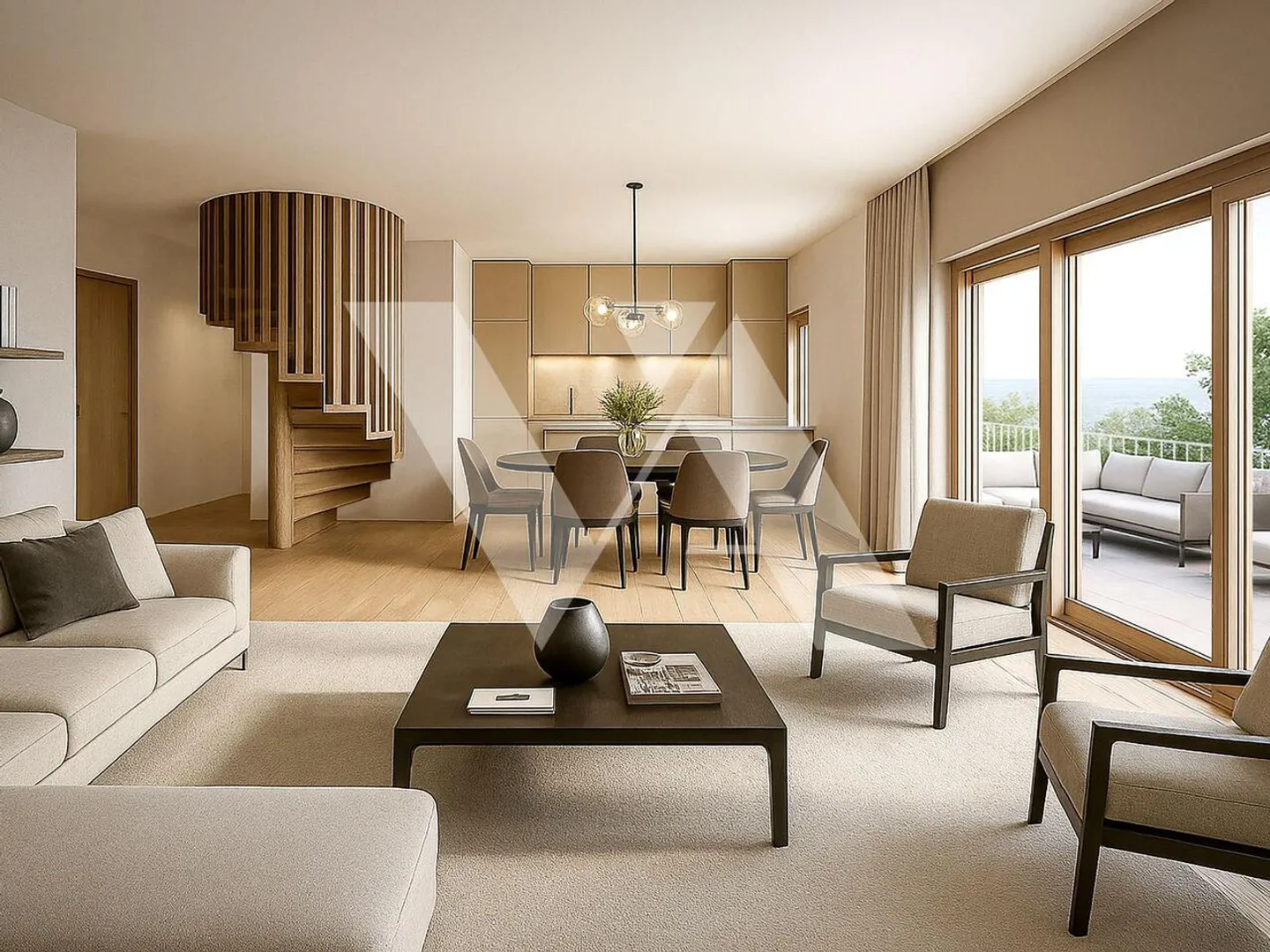 For sale under construction - Beautiful duplex apartment - Photo 2 of 6