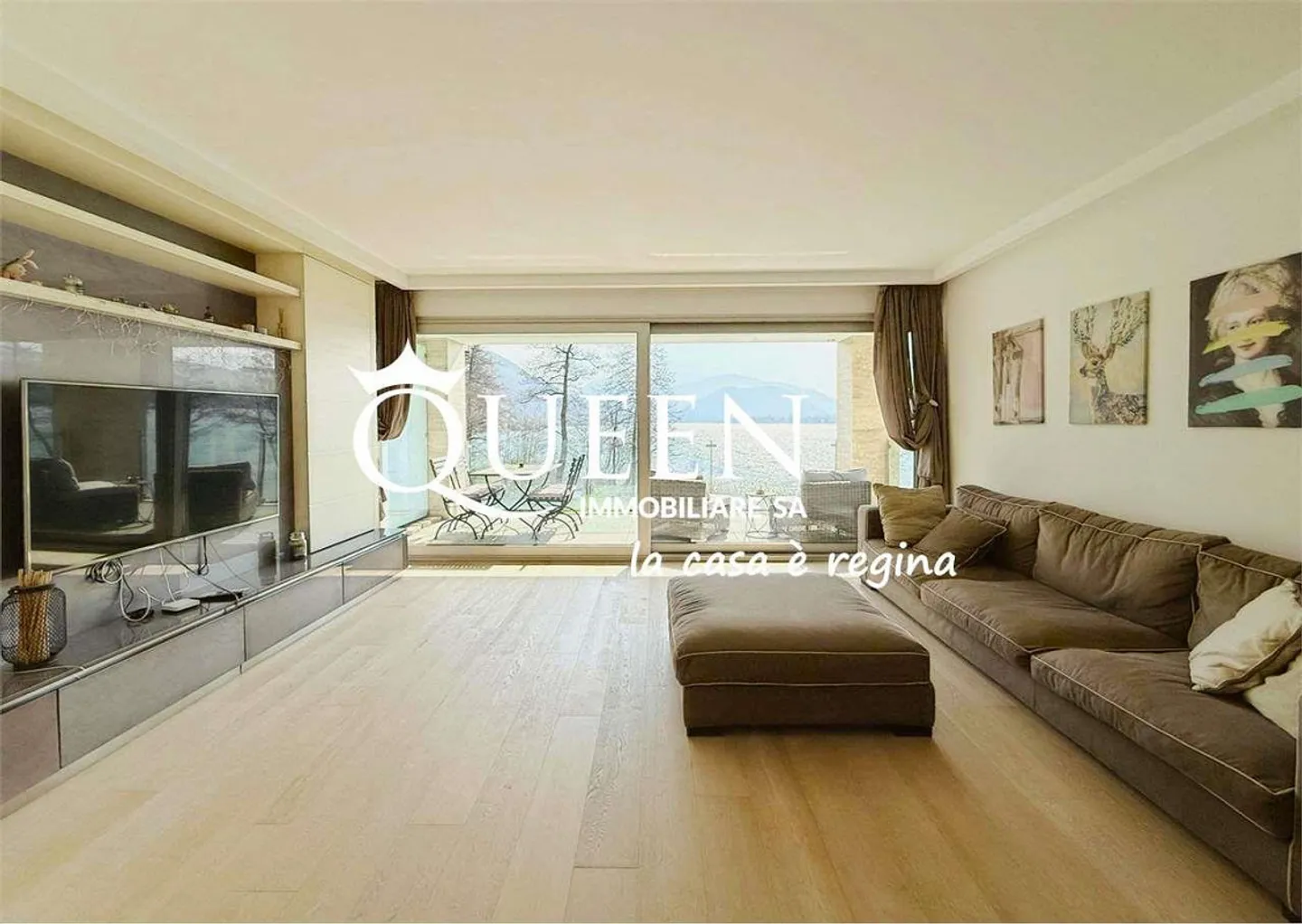 Muzzano: 4.5-Zimmer-Wohnung mit Seeblick - Foto 3 von 13