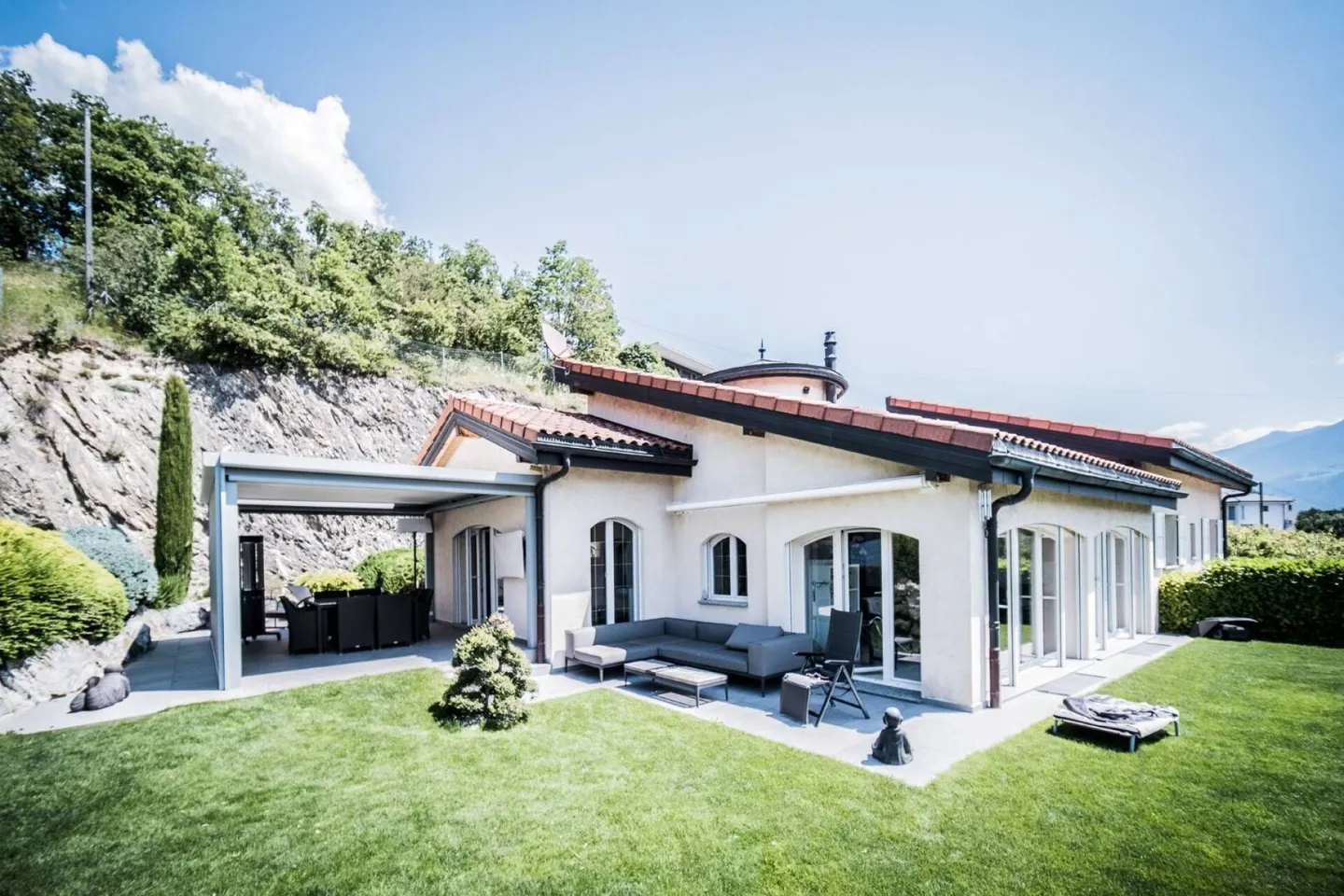 Villa Charmante à Grimisuat - Photo 1 sur 28