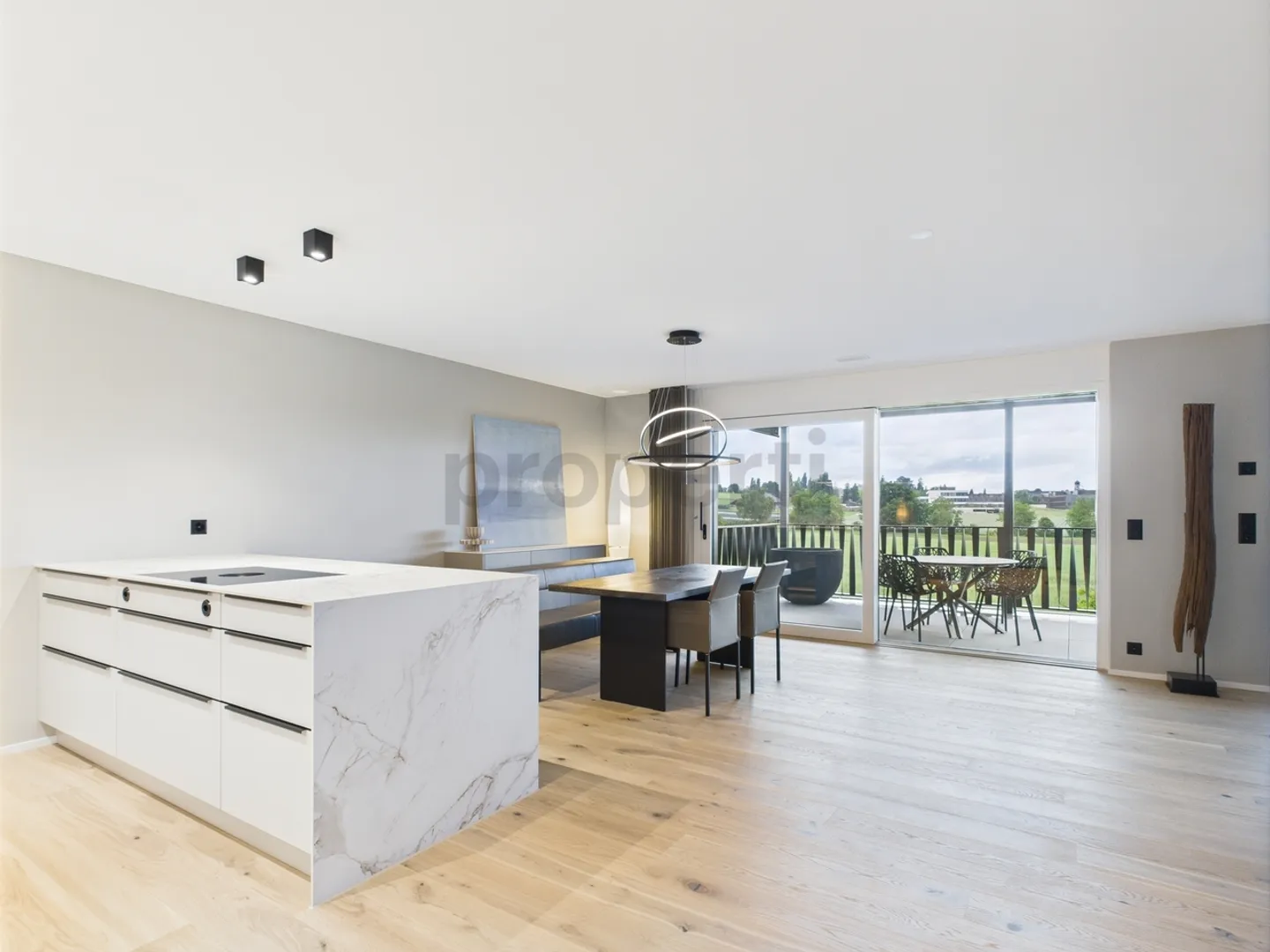 Appartement moderne et exclusif de 3,5 pièces à Landschlacht - meublé - Photo 1 sur 12