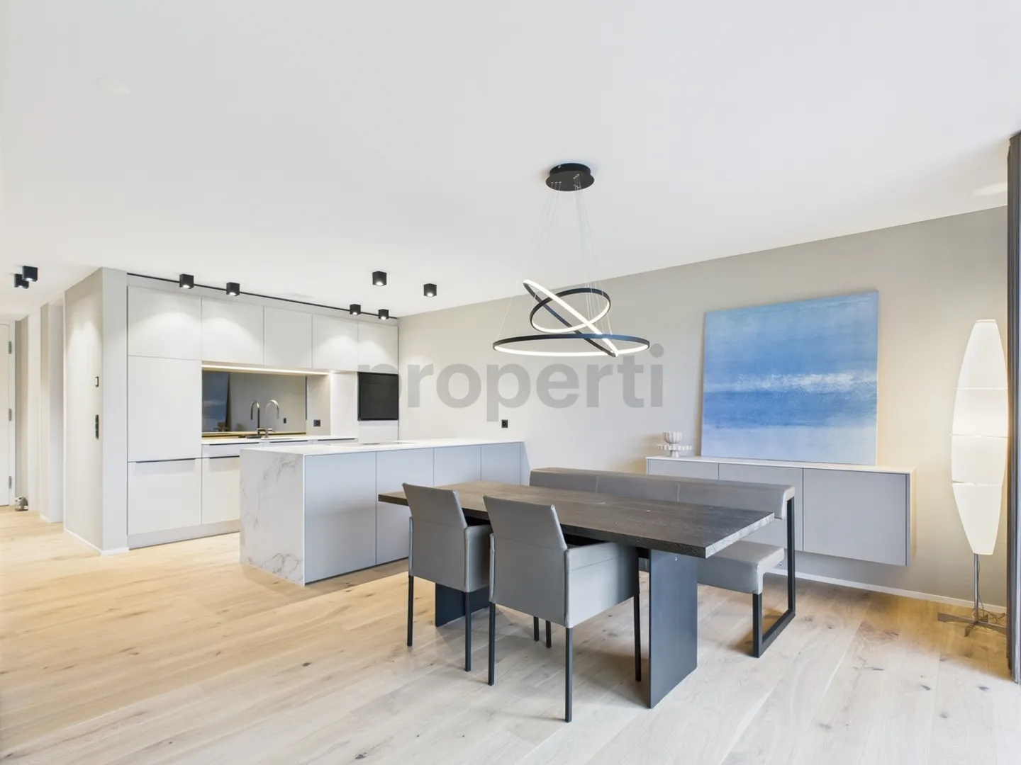 Appartement moderne et exclusif de 3,5 pièces à Landschlacht - meublé - Photo 4 sur 12