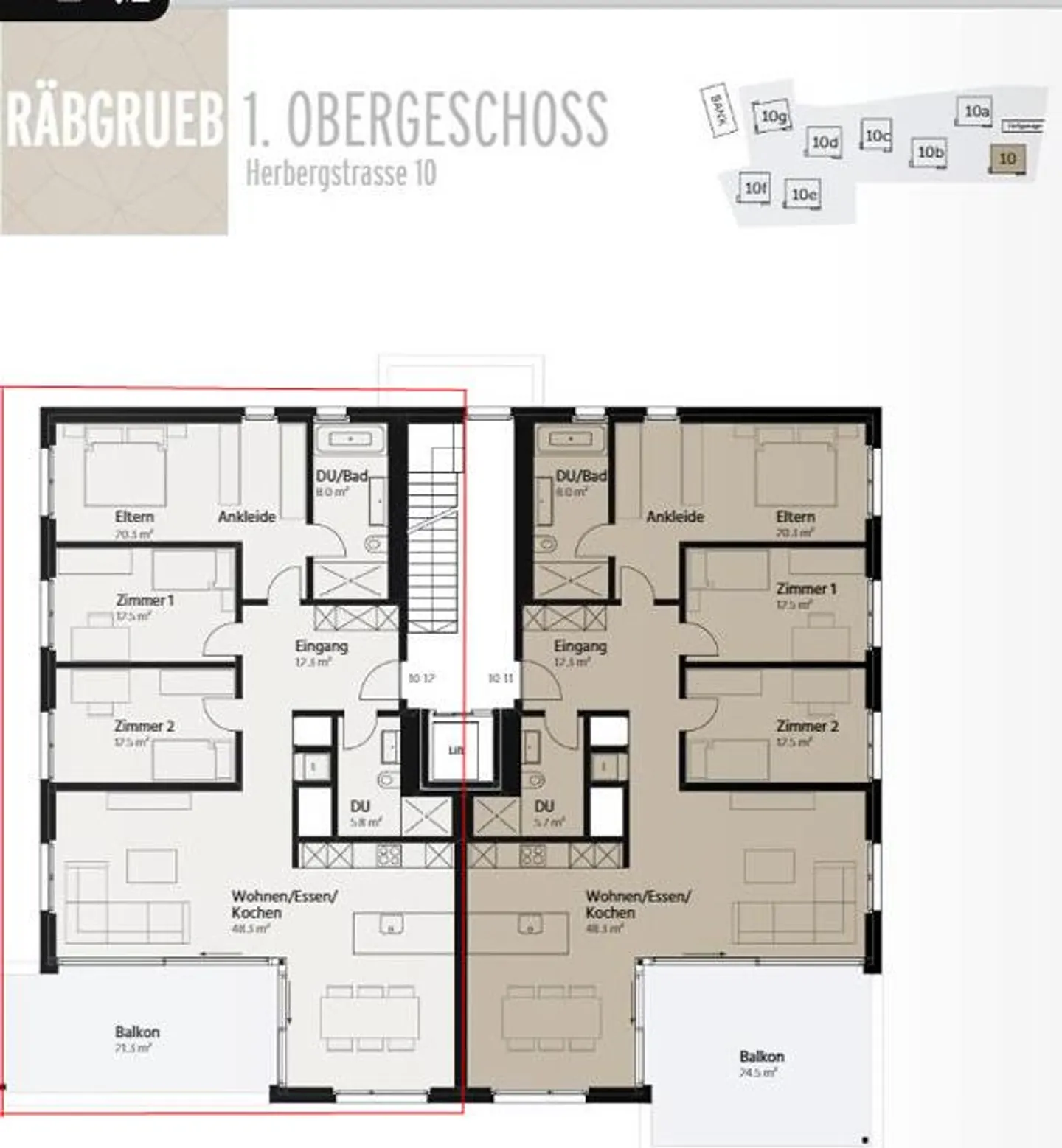 Appartement de 4,5 pièces à sous-louer - Photo 10 sur 10