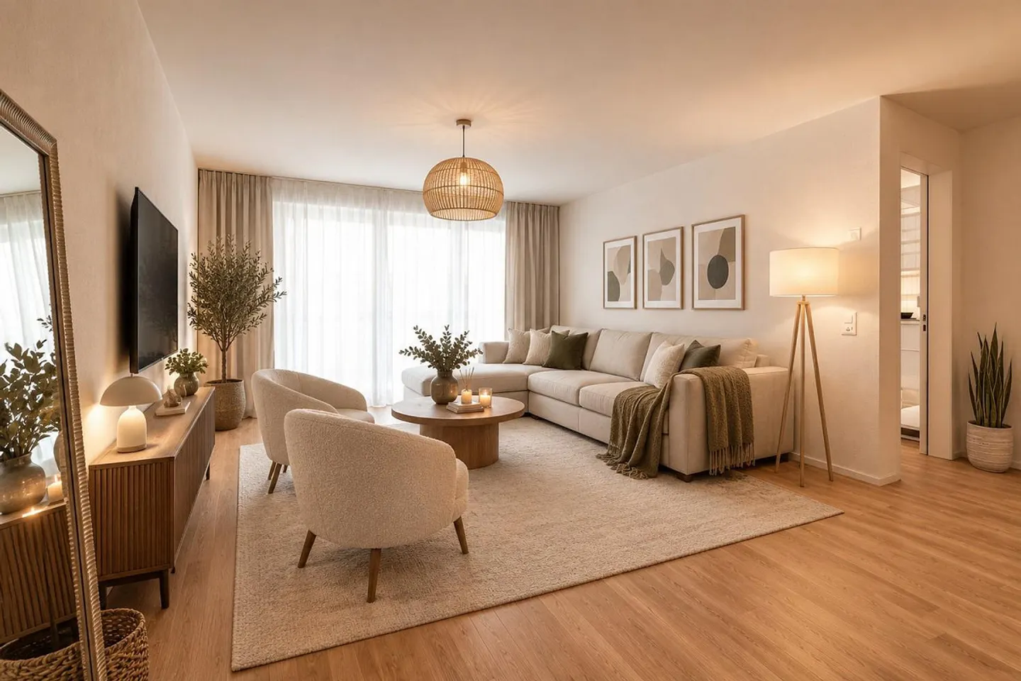 Vivere moderno a Grenchen attraente appartamento di 3.5 locali vicino al St... - Foto 2 di 10