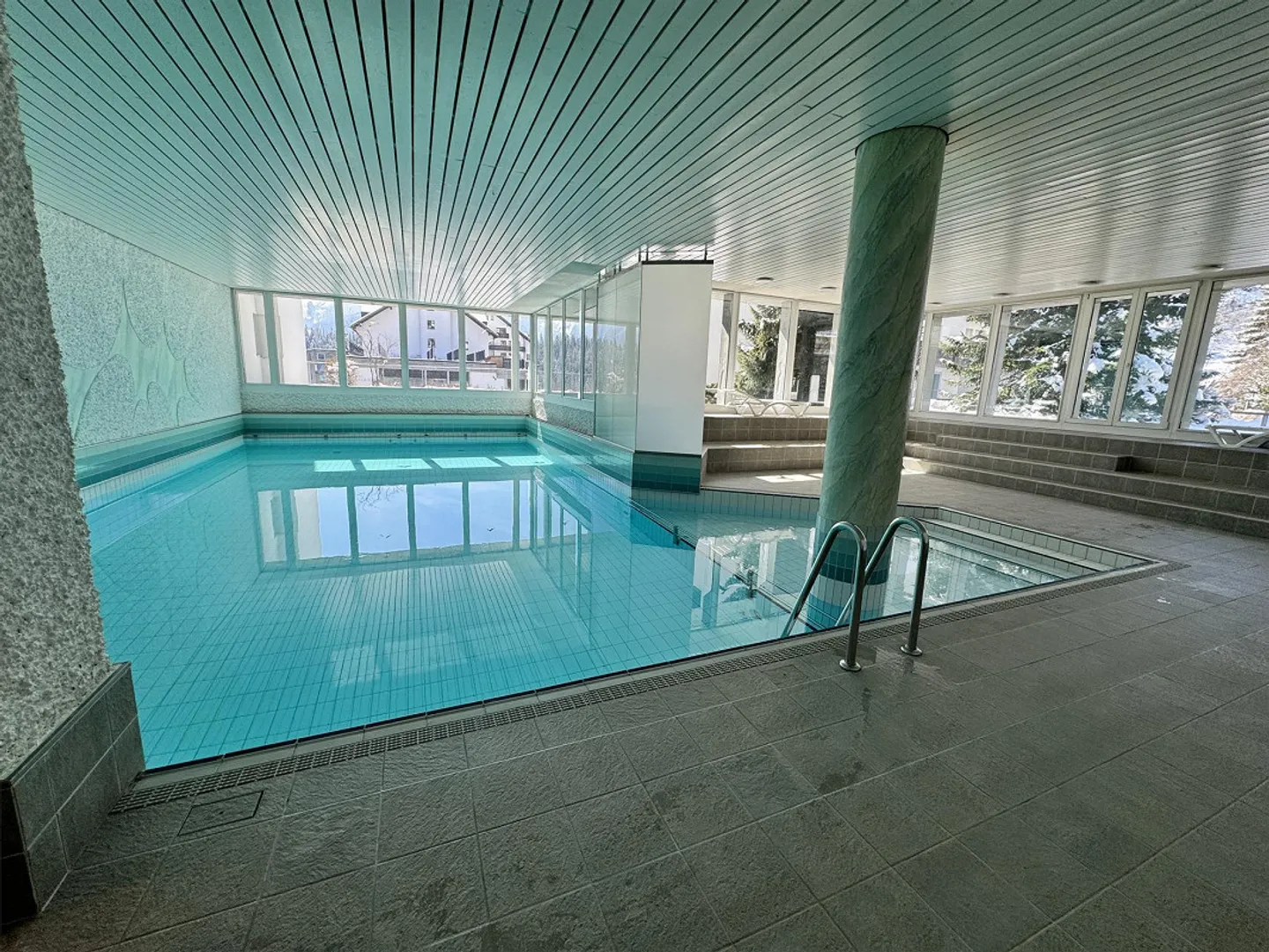 Studio Laax Murschetg, top location, available immediately until November, indoor pool, sauna - Photo 9 of 11