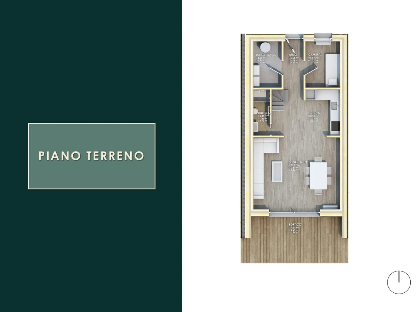 CHARACTERISTIC TERRACED HOUSE 3.5 ROOMS MINERGIE IN FAIDO - Photo 13 of 13