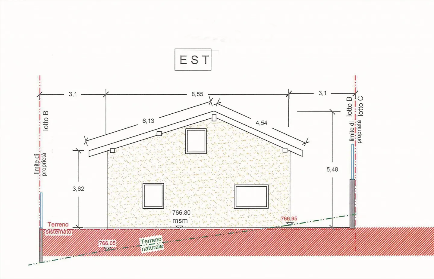 NEW BUILD IN FAIDO - SEMI-DETACHED HOUSE WITH 4.5 ROOMS, GARDEN AND MOUNTAIN VIEW - Photo 9 of 12