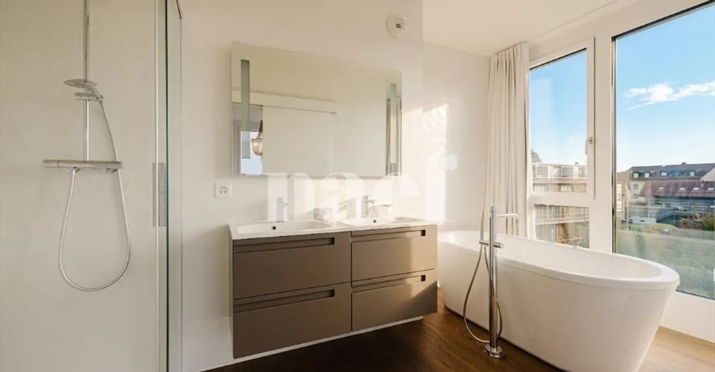 Außergewöhnliches Penthouse - 6 Zimmer im Herzen des Vergers-Eco-Viertels - Foto 3 von 12