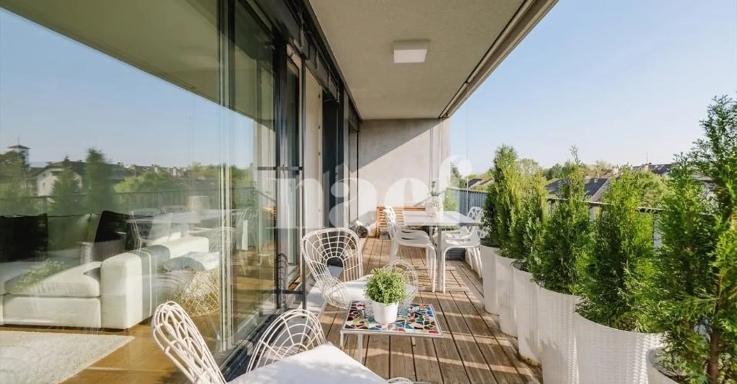 Außergewöhnliches Penthouse - 6 Zimmer im Herzen des Vergers-Eco-Viertels - Foto 1 von 12