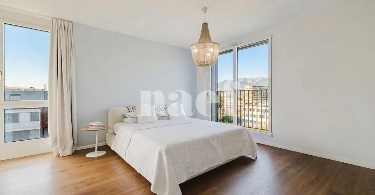 Außergewöhnliches Penthouse - 6 Zimmer im Herzen des Vergers-Eco-Viertels - Foto 4 von 12
