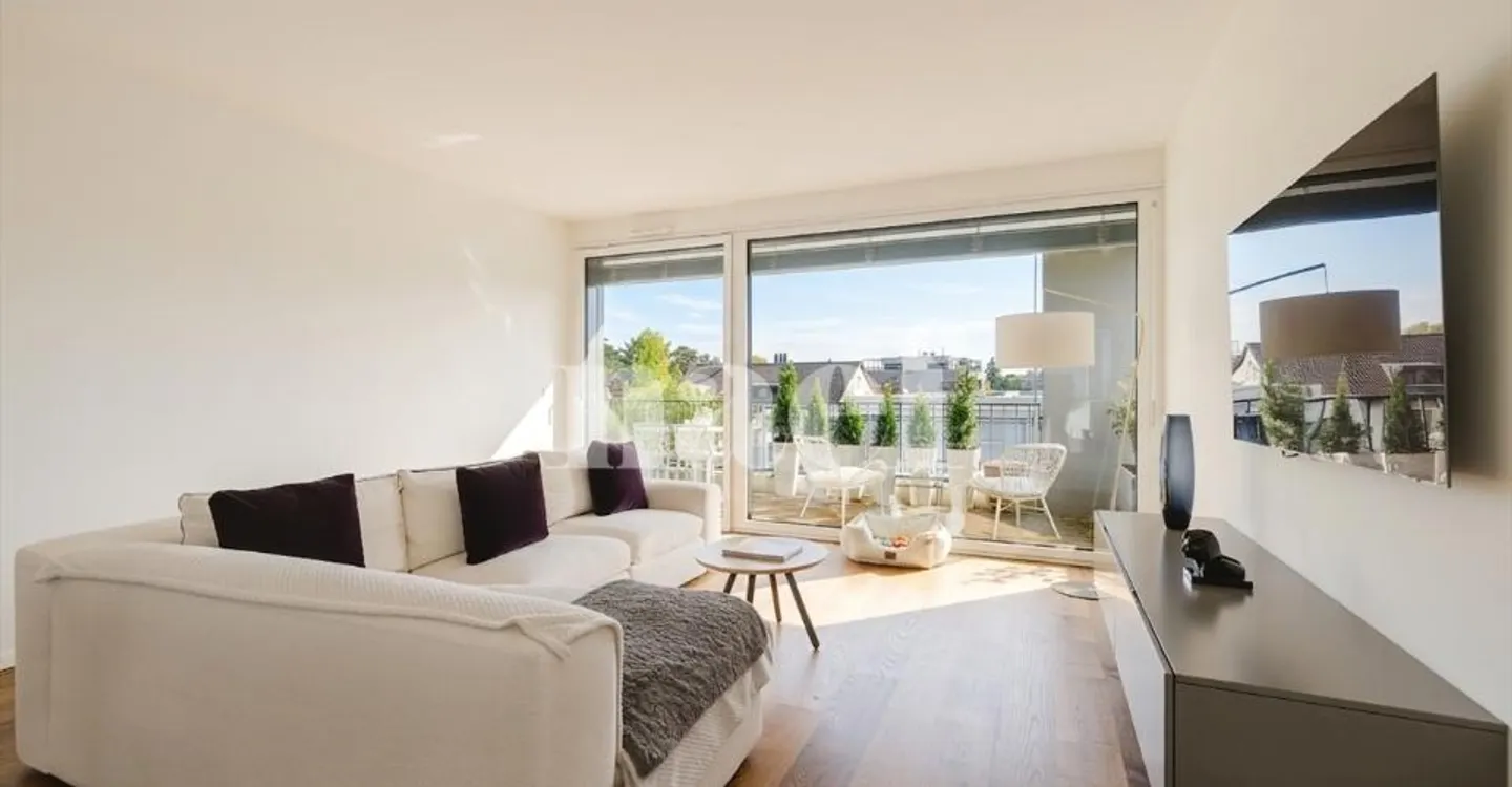 Außergewöhnliches Penthouse - 6 Zimmer im Herzen des Vergers-Eco-Viertels - Foto 9 von 12
