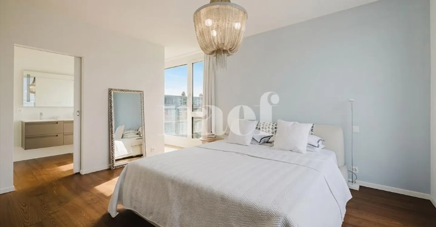 Außergewöhnliches Penthouse - 6 Zimmer im Herzen des Vergers-Eco-Viertels - Foto 11 von 12