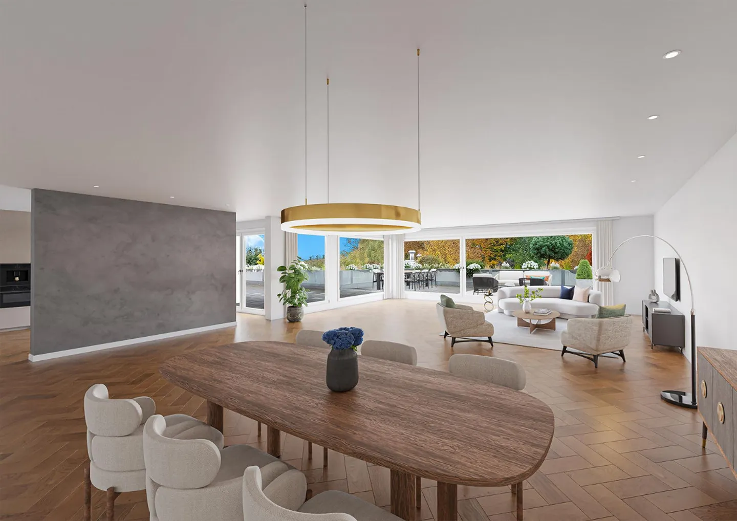 Résidence lumineuse avec terrasses panoramiques - Photo 3 sur 10