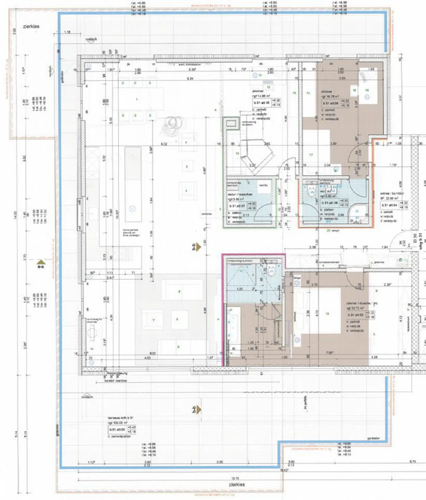 Stilvolle Attikawohnung mit Atelier - Foto 16 von 17