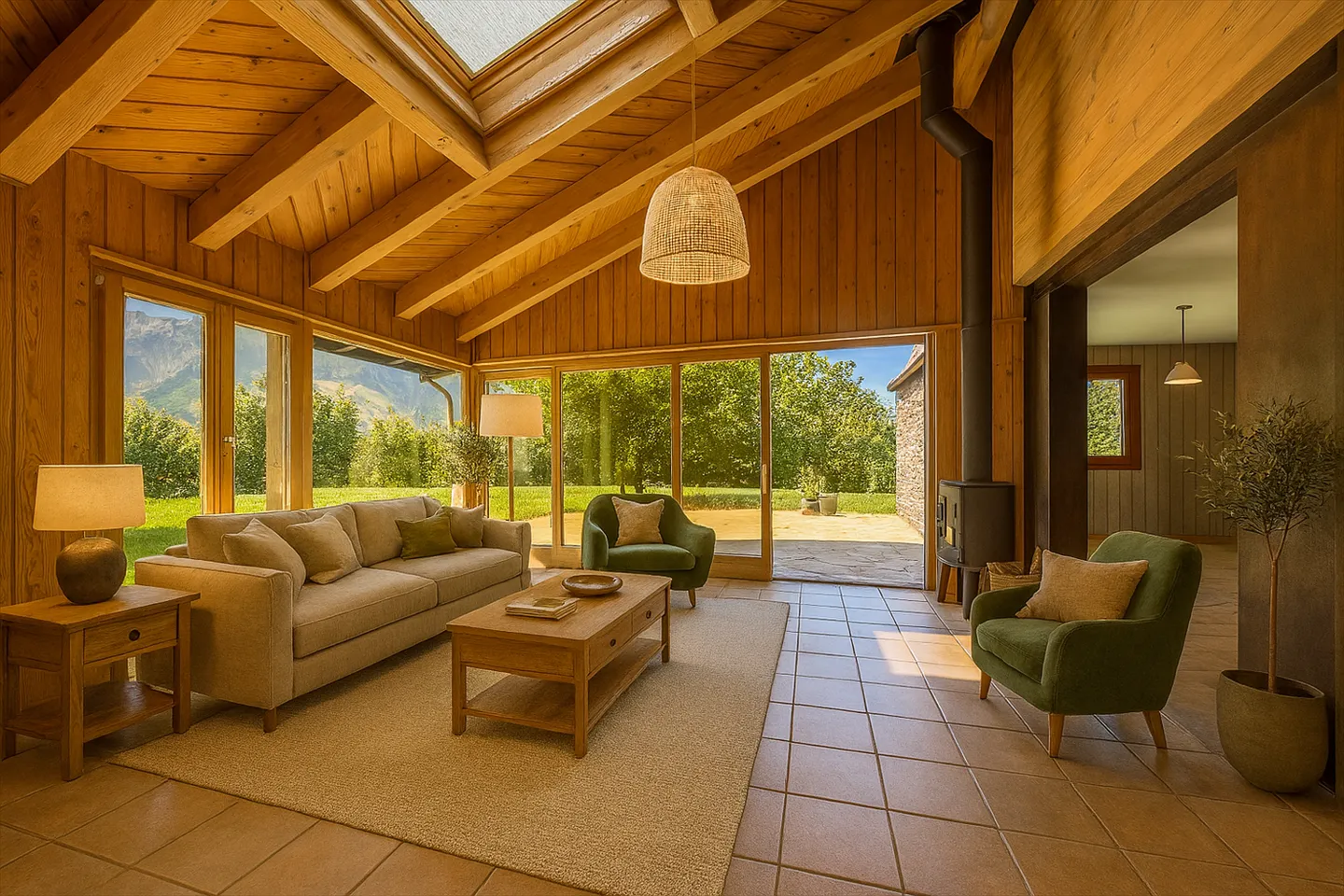 Villa con spazio benessere in mezzo agli albicocchi - Foto 2 di 13