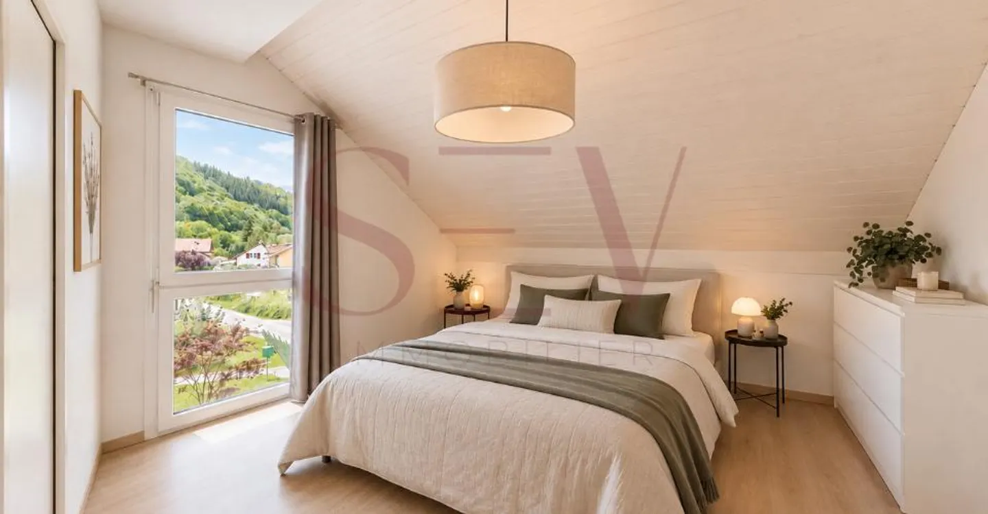Magnifique duplex de 4.5 pièces avec mezzanine - Foto 2 di 6
