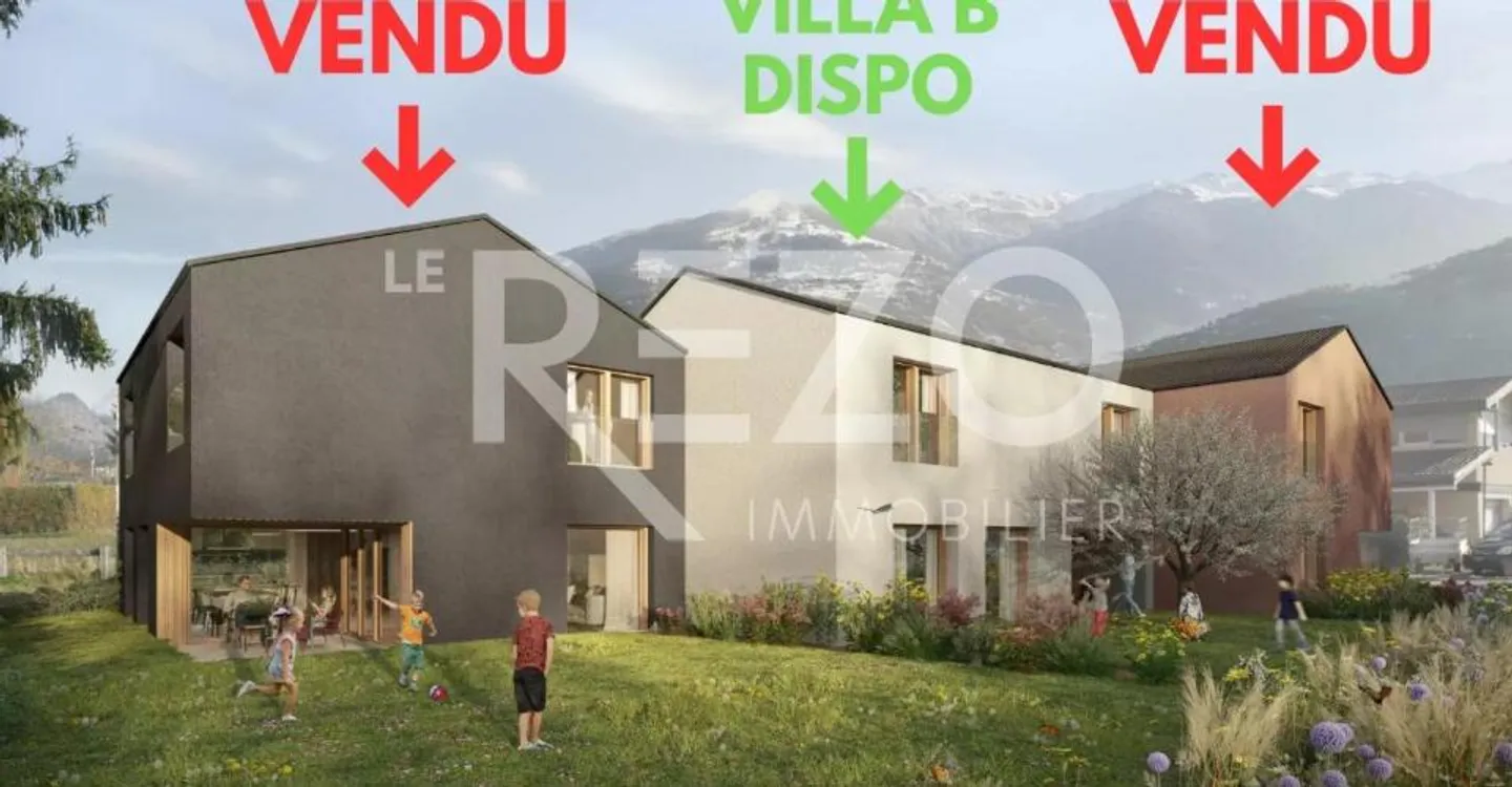 Villa contemporaine à Vétroz - Photo 1 sur 4