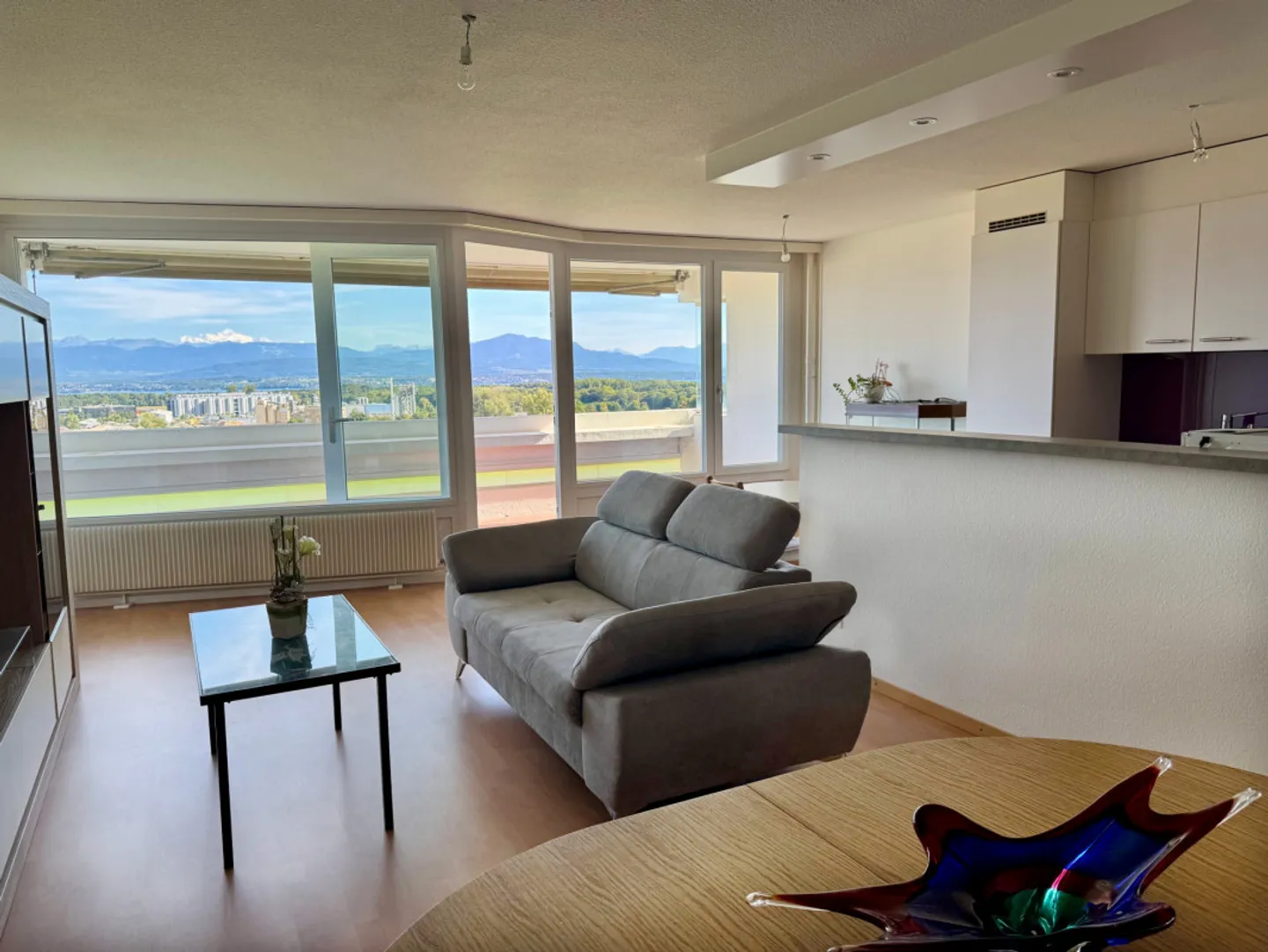 Bellissimo appartamento ristrutturato con grande balcone e vista sul lago e sulle Alpi - Foto 3 di 8