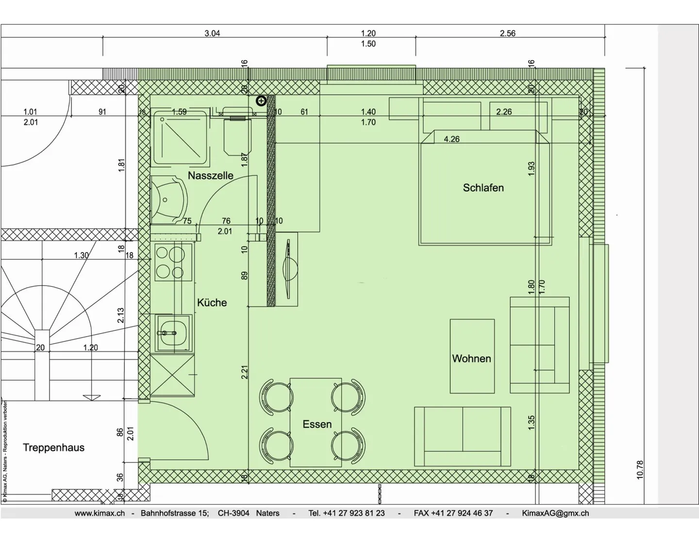 Studio à louer - Photo 1 sur 1