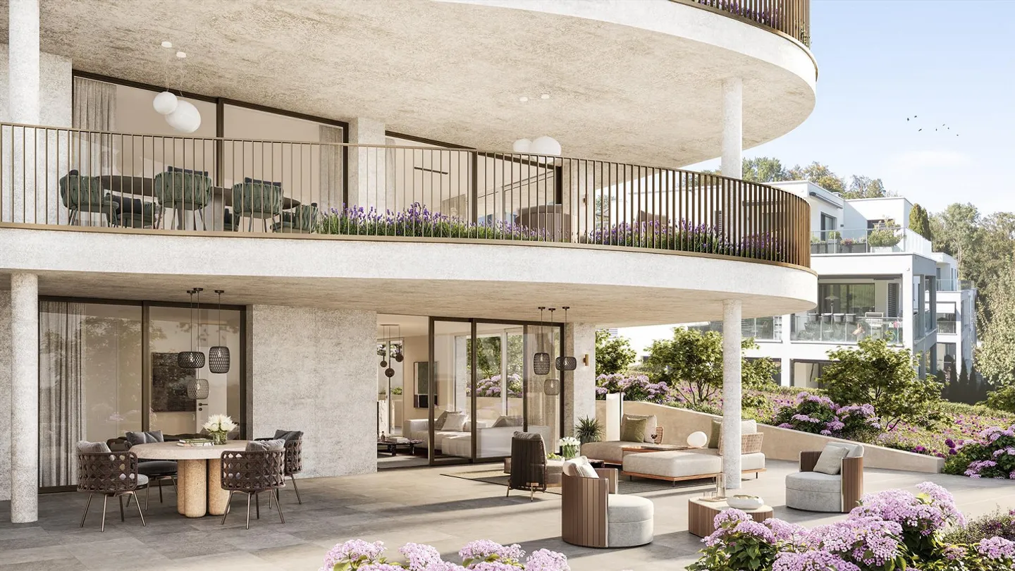 Appartement neuf de haute qualité avec un concept spatial généreux - Photo 1 sur 4