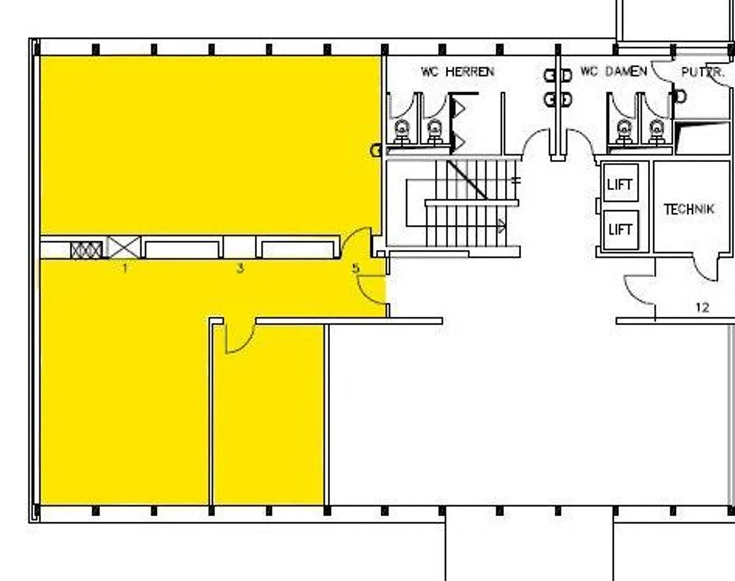 Spazio ufficio di 127m2 per la tua attività - Foto 5 di 5