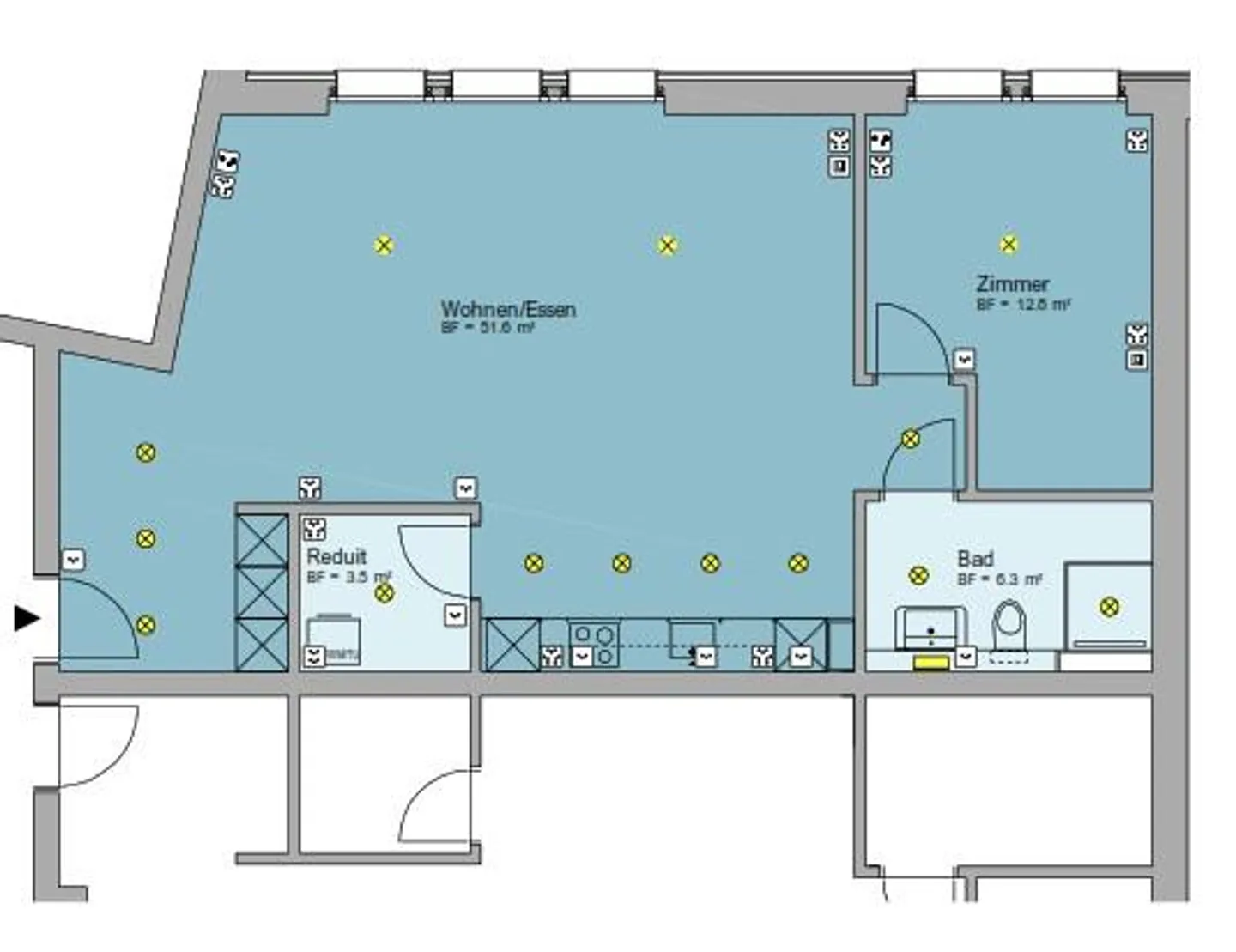 Modern 2.5-room apartment in the old village center - Photo 8 of 8